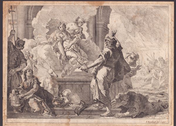 Francesco Fontebasso - Sacrifice of Iphigenia