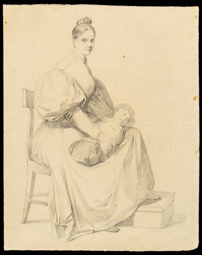 Ritratto Femminile con Infante
