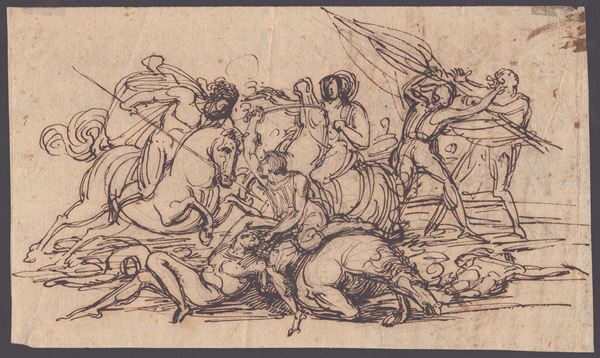 Vincenzo Brioschi - Battle scene
