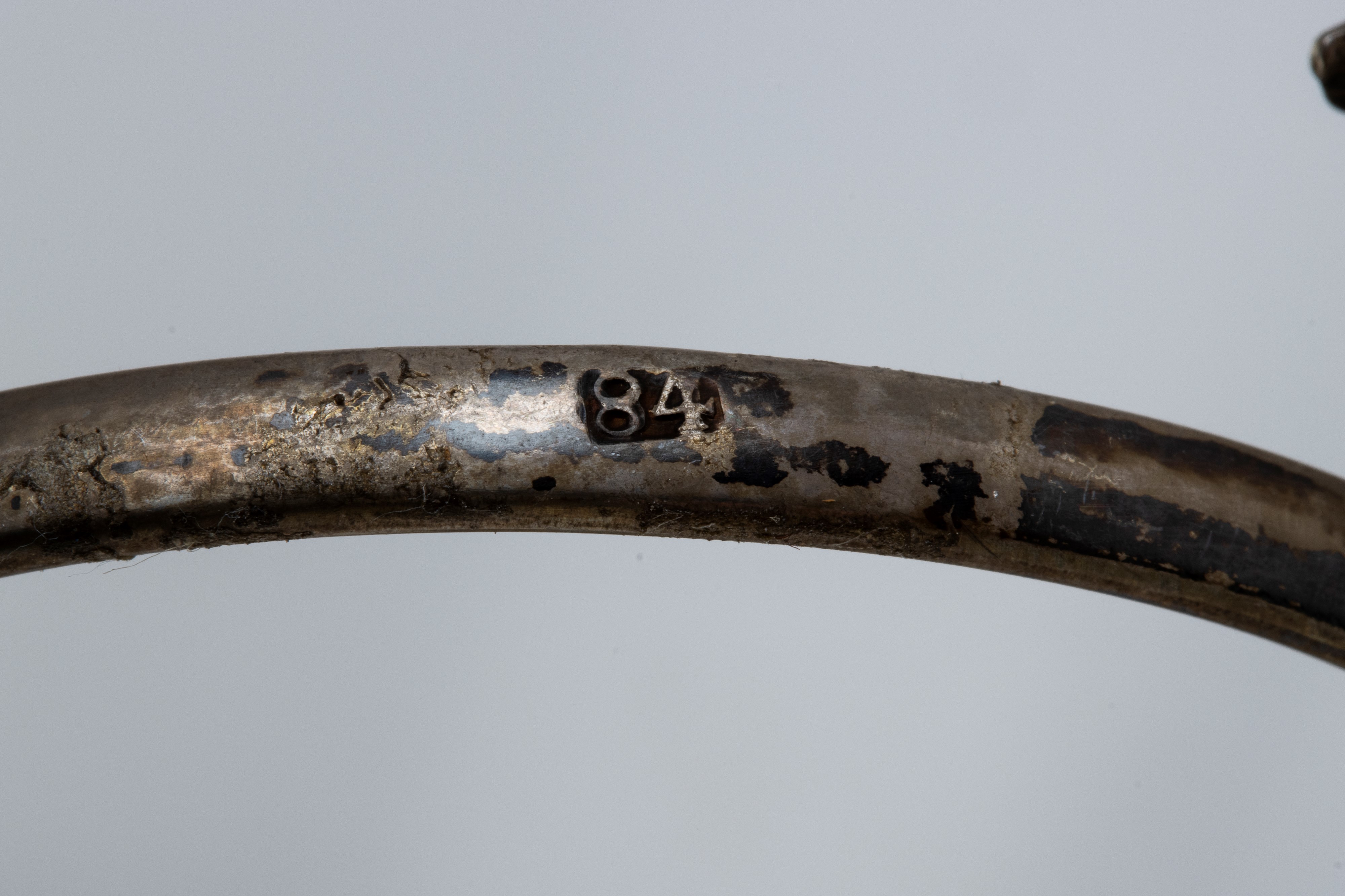 Grande Uovo in Argento e Smalti Cloisonnè
