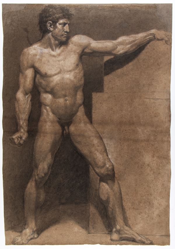 Pietro Benvenuti - Study of a male nude