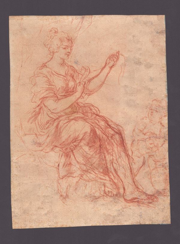Woman brushing her hair | Female study