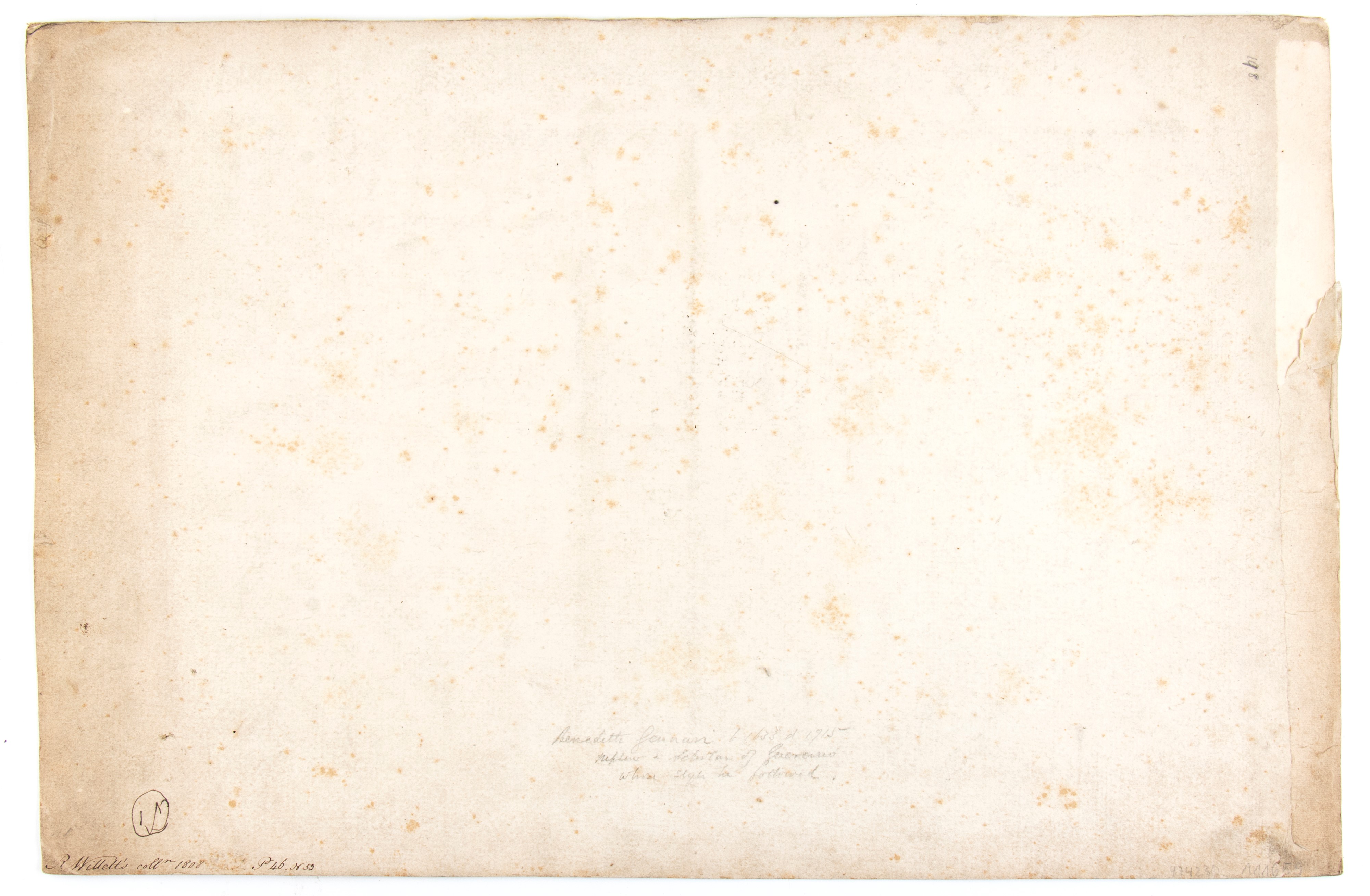 Benedetto Gennari - Paesaggio con Figure