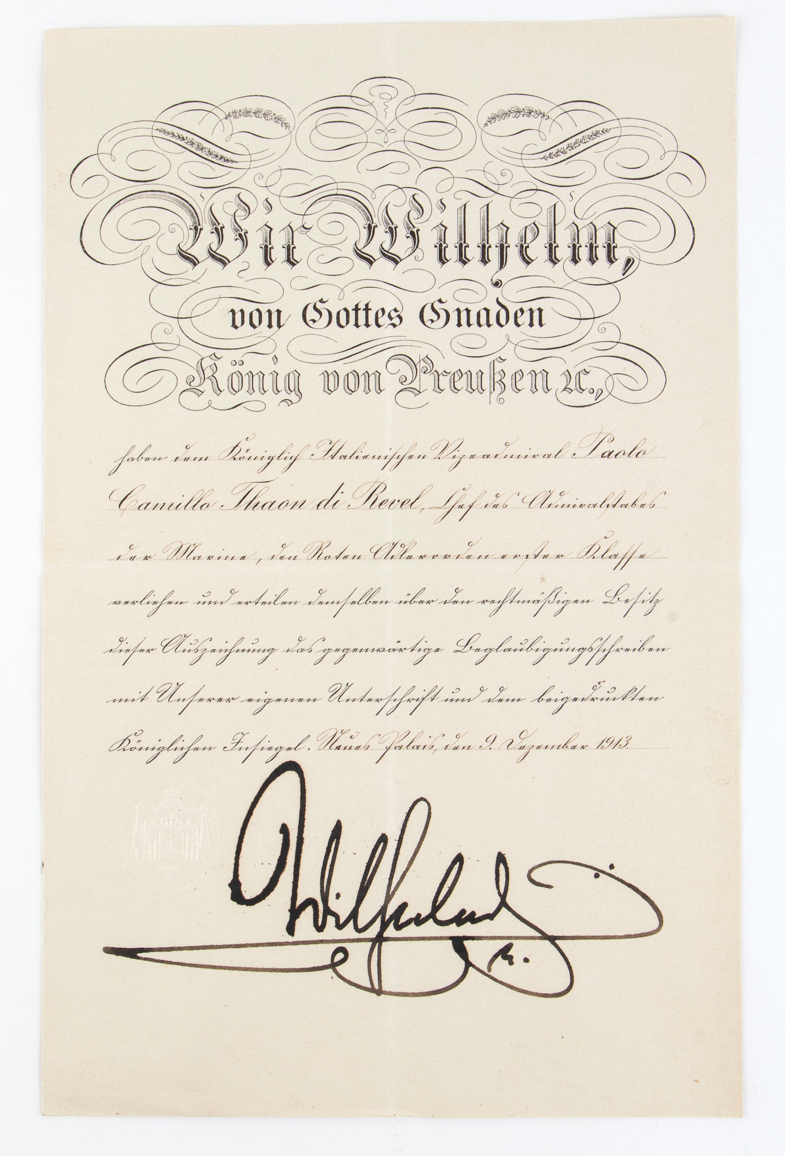 Prussia, Ordine Dell'aquila Rossa, Gran Croce