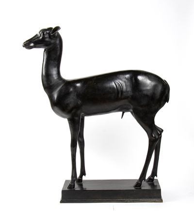 Statua di Cerbiatto Realizzata da Chiurazzi Fonderia