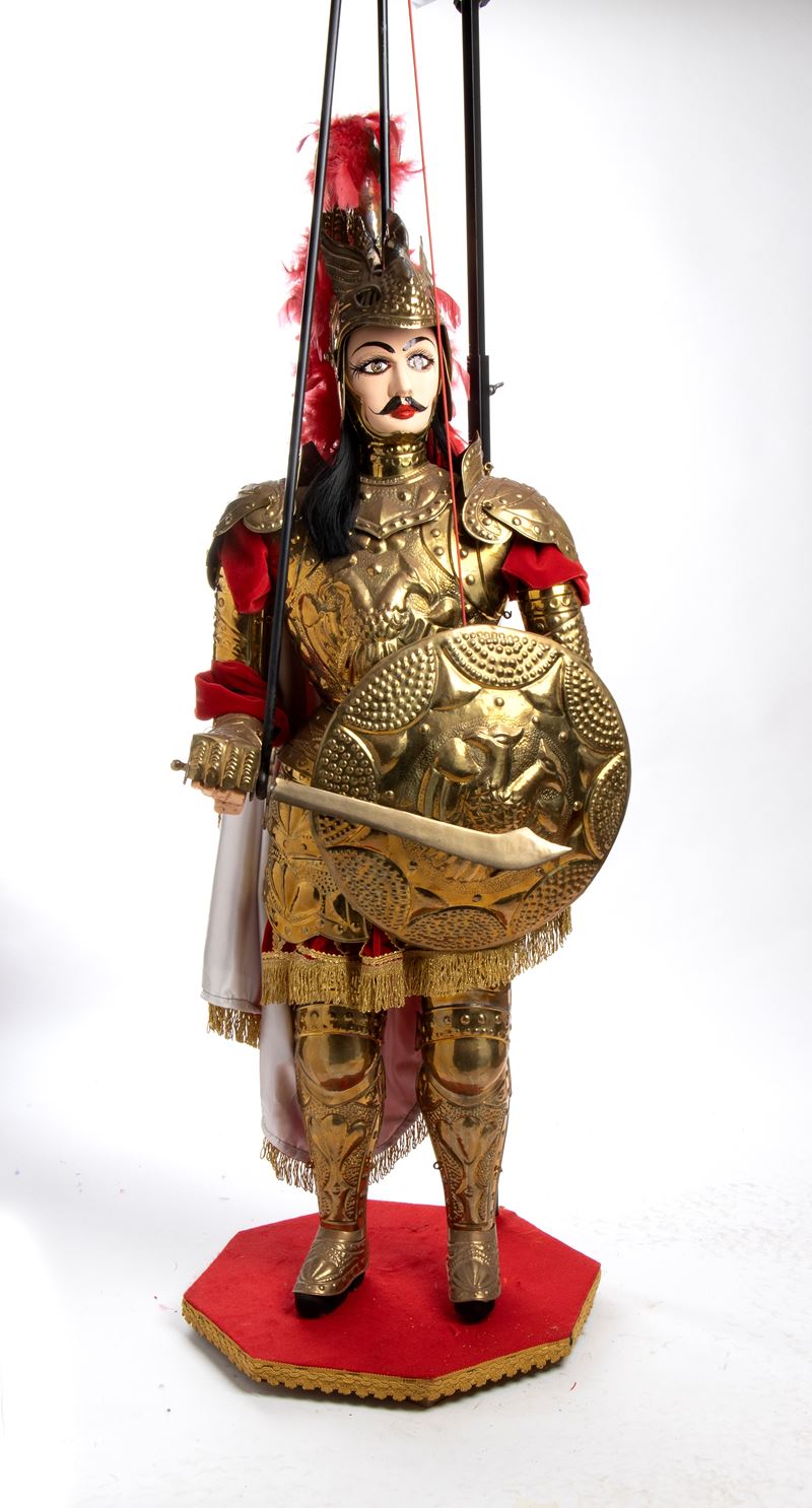 Collezione Lombardo - Pupi siciliani - Paladino della storia della Chanson de Roland