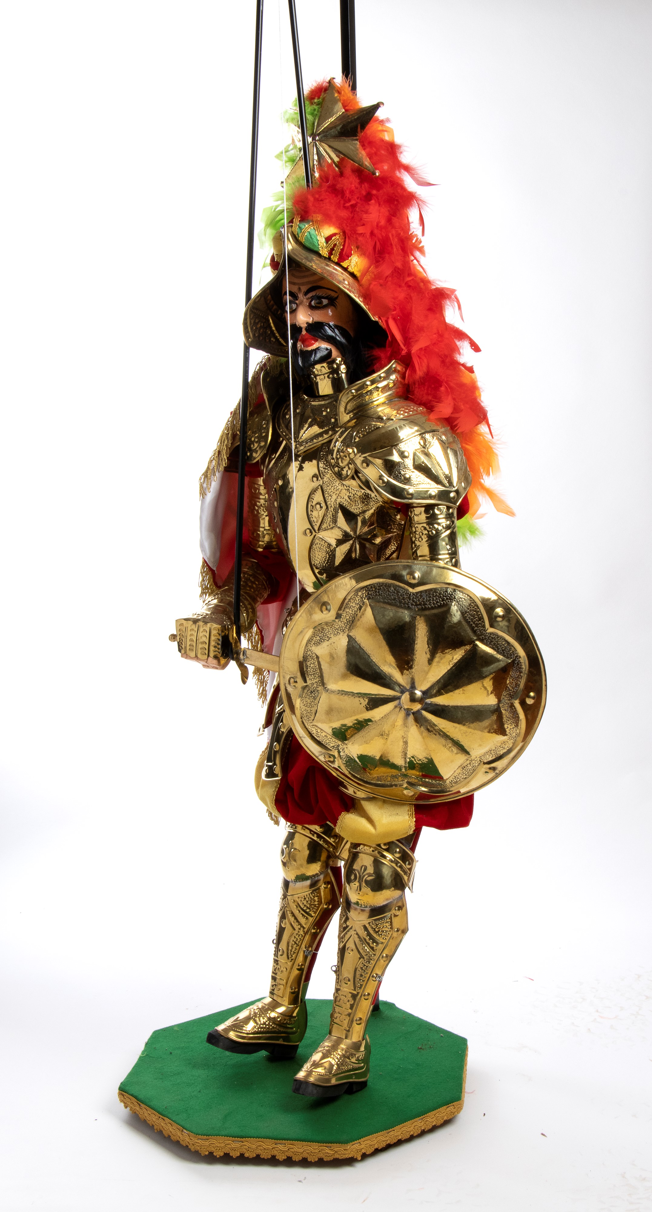 Collezione Lombardo - Pupi siciliani - Paladino della storia della Chanson de Roland