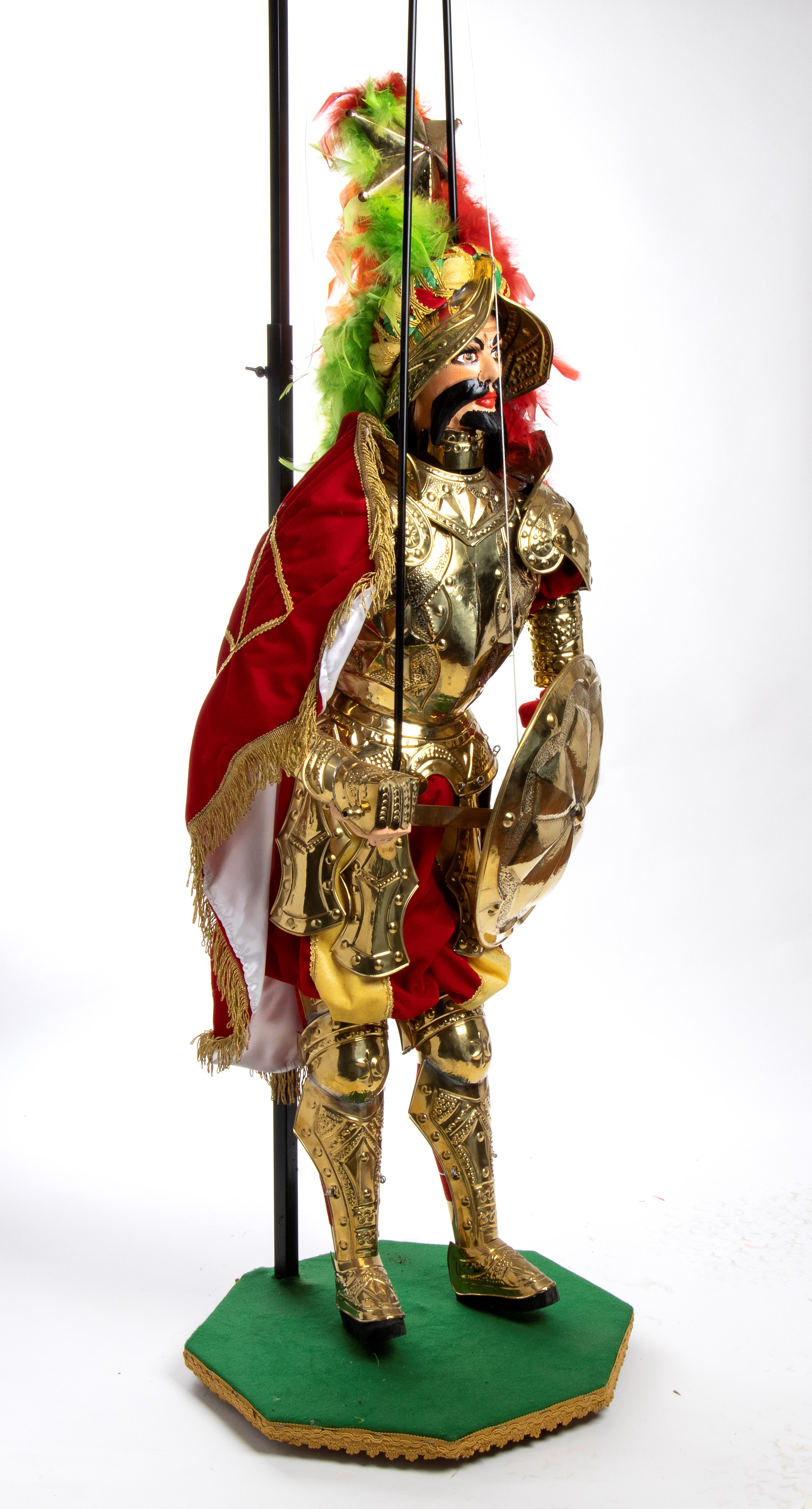 Collezione Lombardo - Pupi siciliani - Paladino della storia della Chanson de Roland