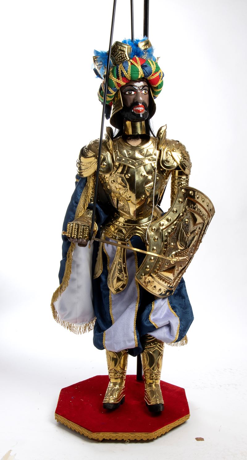 Collezione Lombardo - Pupi siciliani - Paladino della storia della Chanson de Roland