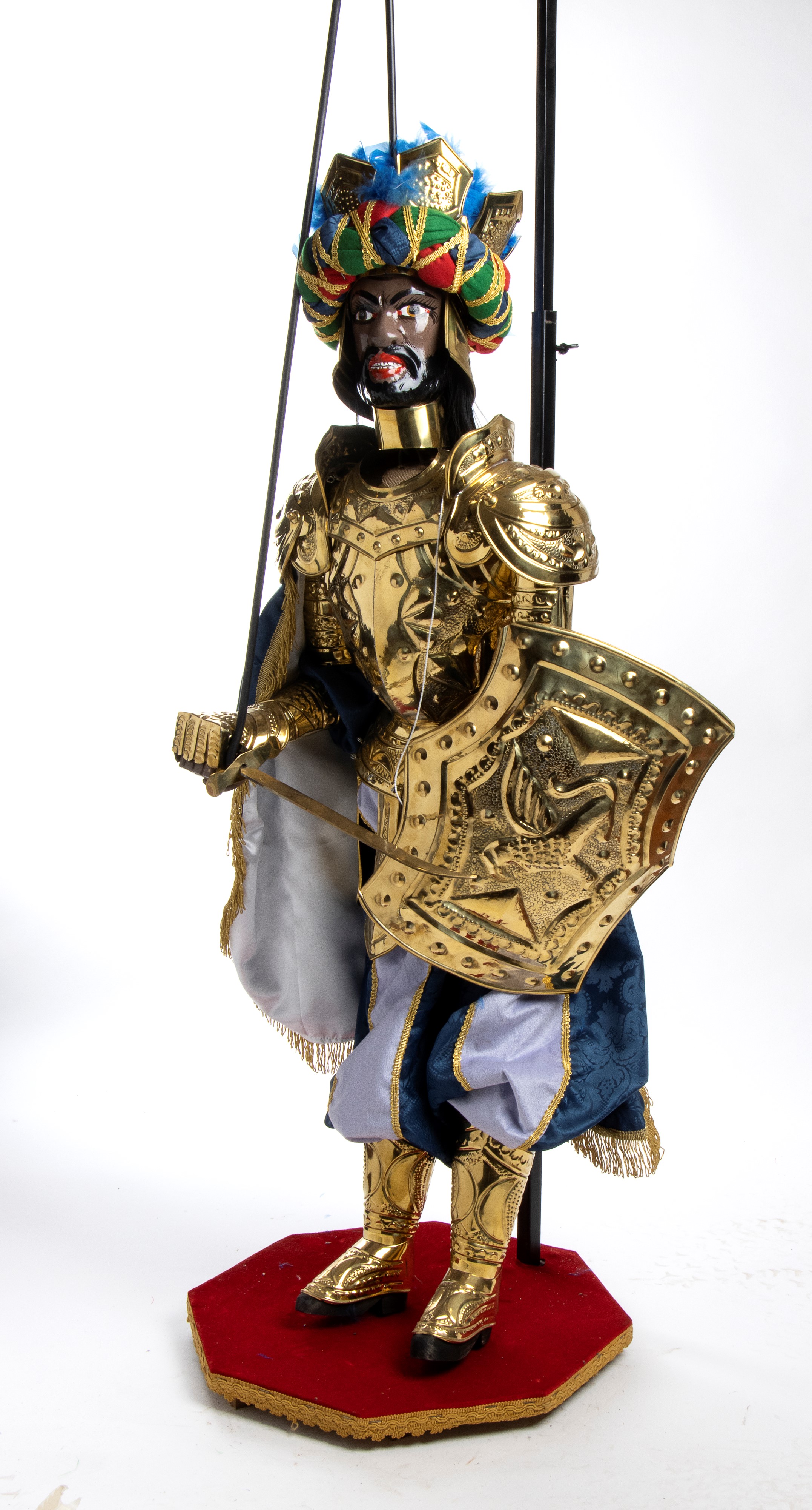 Collezione Lombardo - Pupi siciliani - Paladino della storia della Chanson de Roland