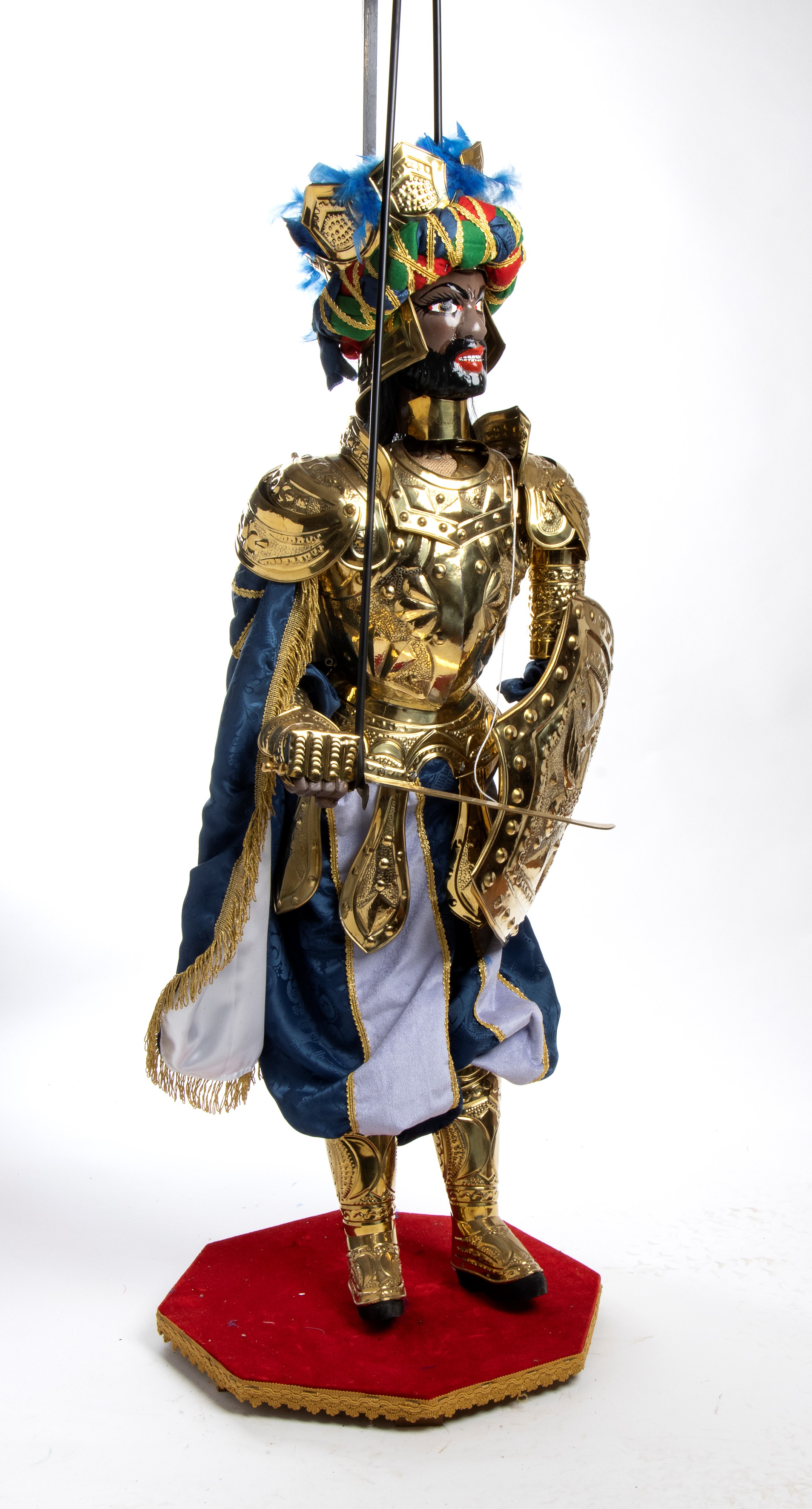 Collezione Lombardo - Pupi siciliani - Paladino della storia della Chanson de Roland