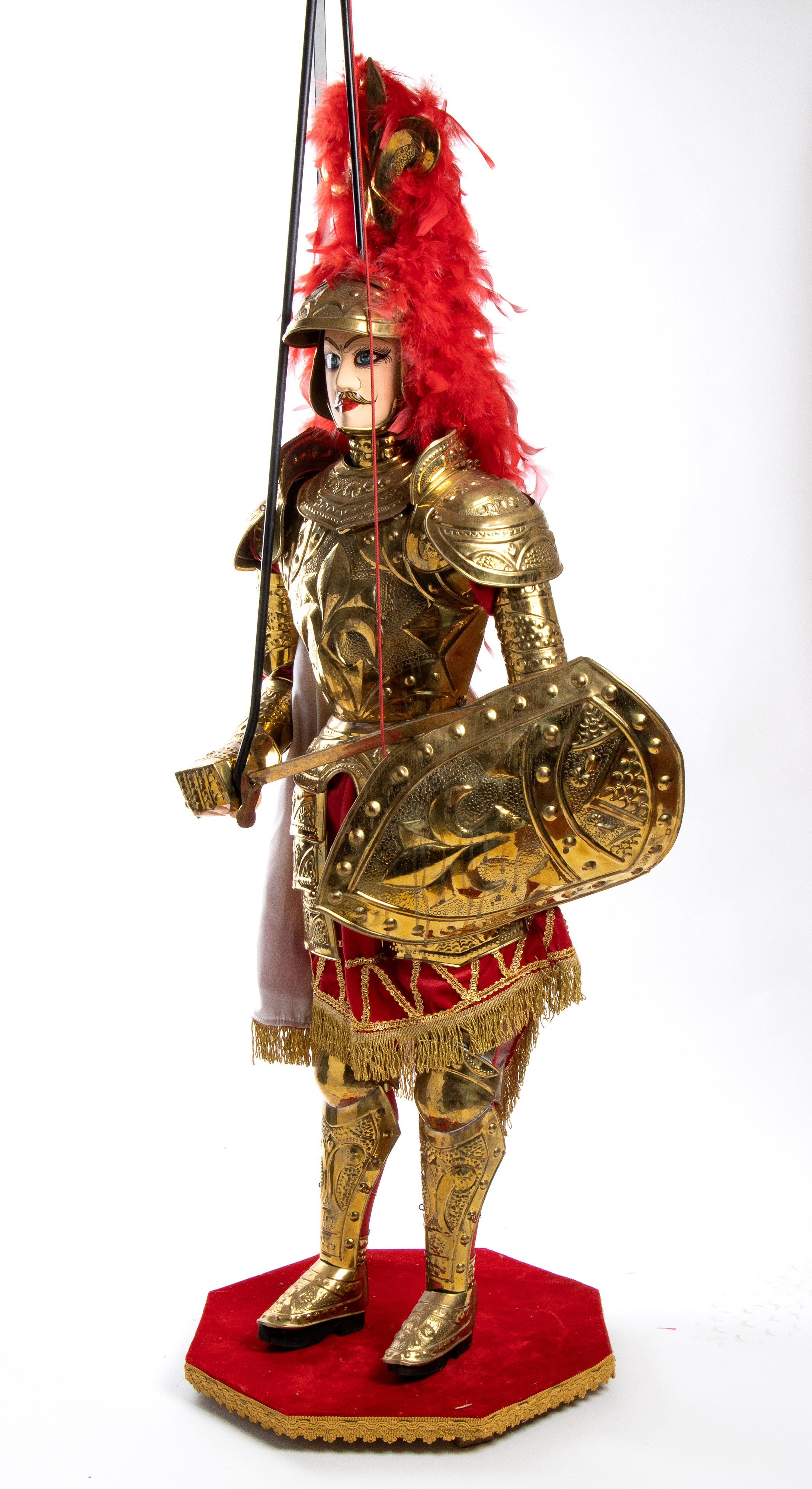 Collezione Lombardo - Pupi siciliani - Paladino della storia della Chanson de Roland