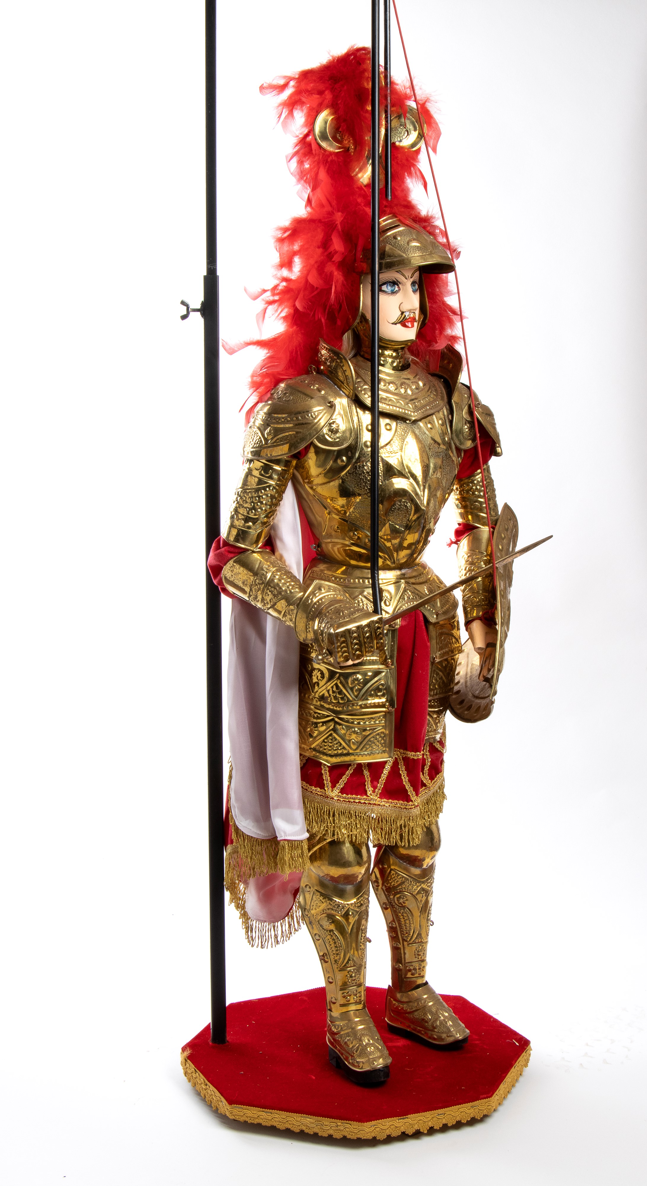 Collezione Lombardo - Pupi siciliani - Paladino della storia della Chanson de Roland