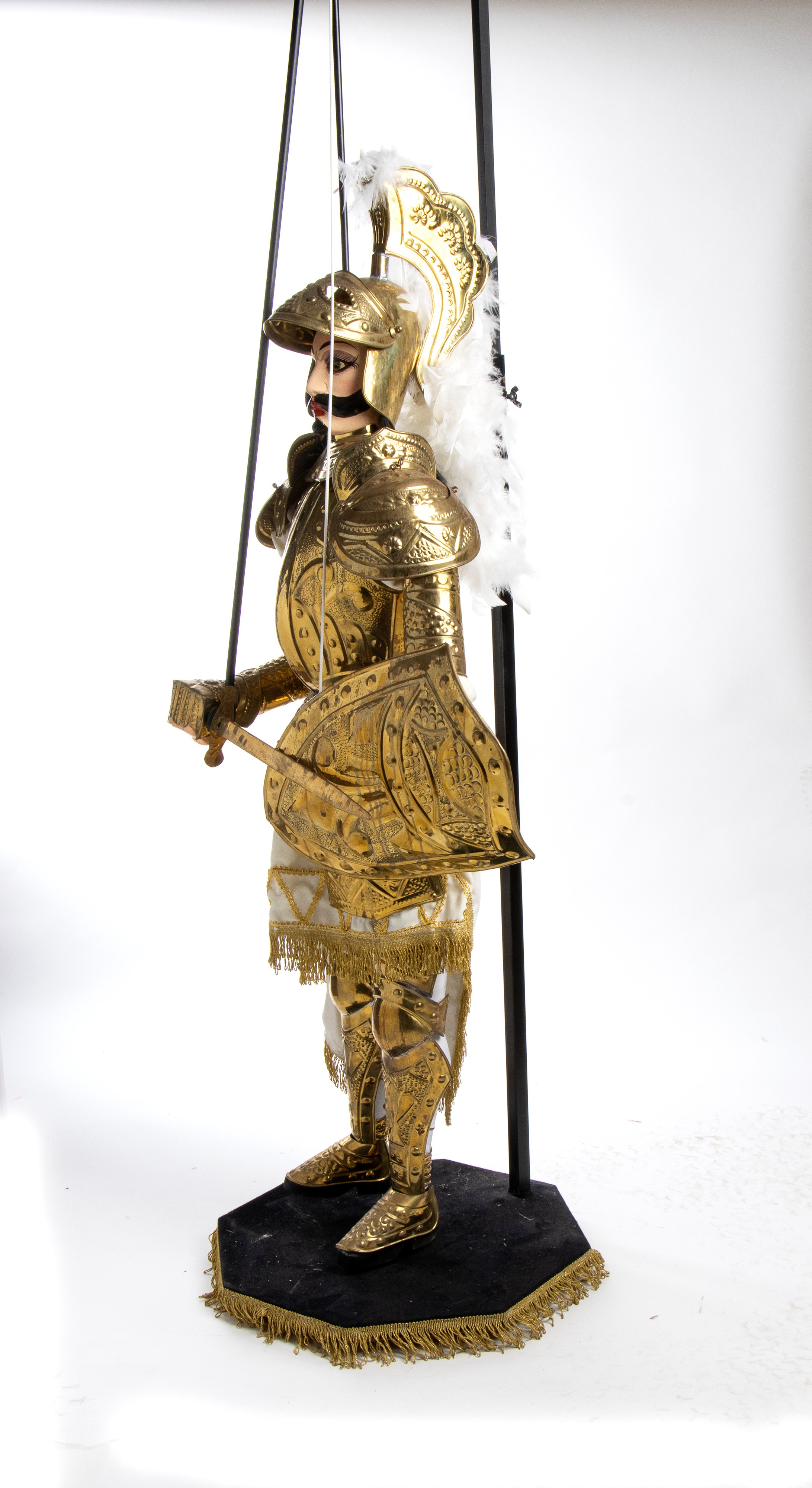 Collezione Lombardo - Pupi siciliani - Paladino della storia della Chanson de Roland