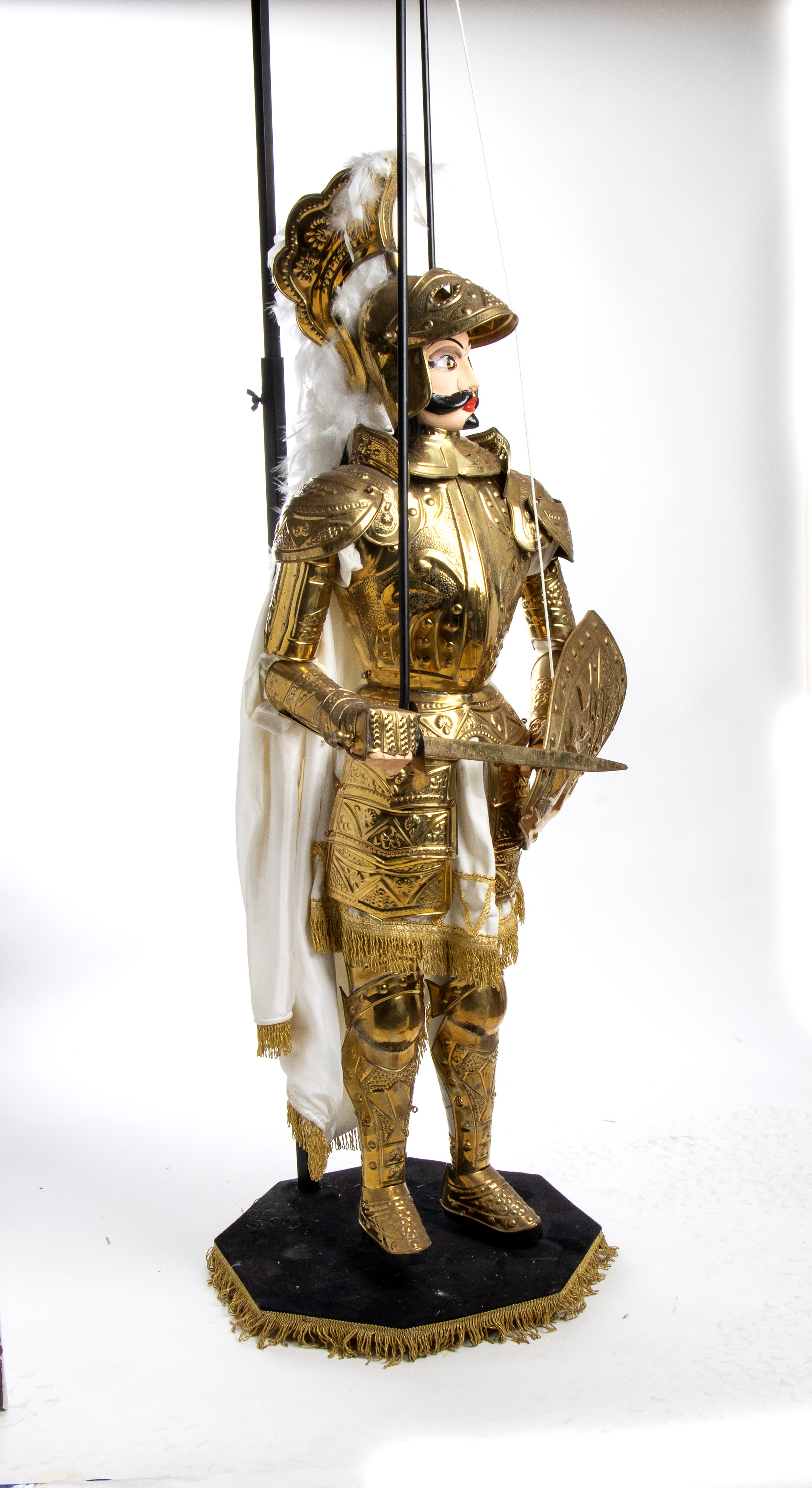 Collezione Lombardo - Pupi siciliani - Paladino della storia della Chanson de Roland