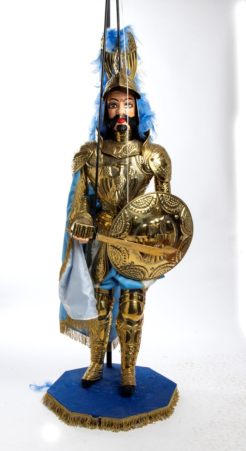 Collezione Lombardo - Pupi siciliani - Paladino della storia della Chanson de Roland