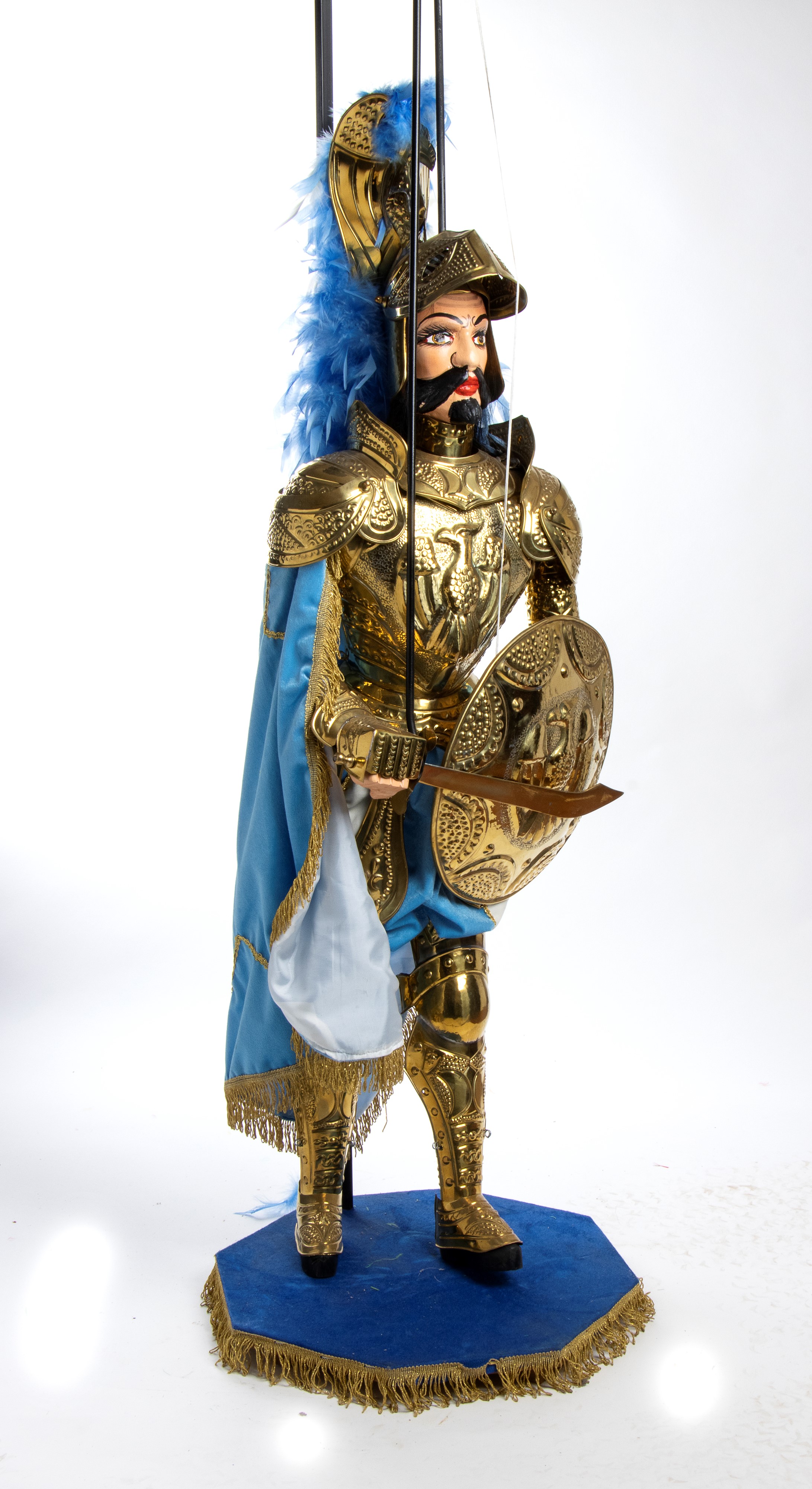 Collezione Lombardo - Pupi siciliani - Paladino della storia della Chanson de Roland