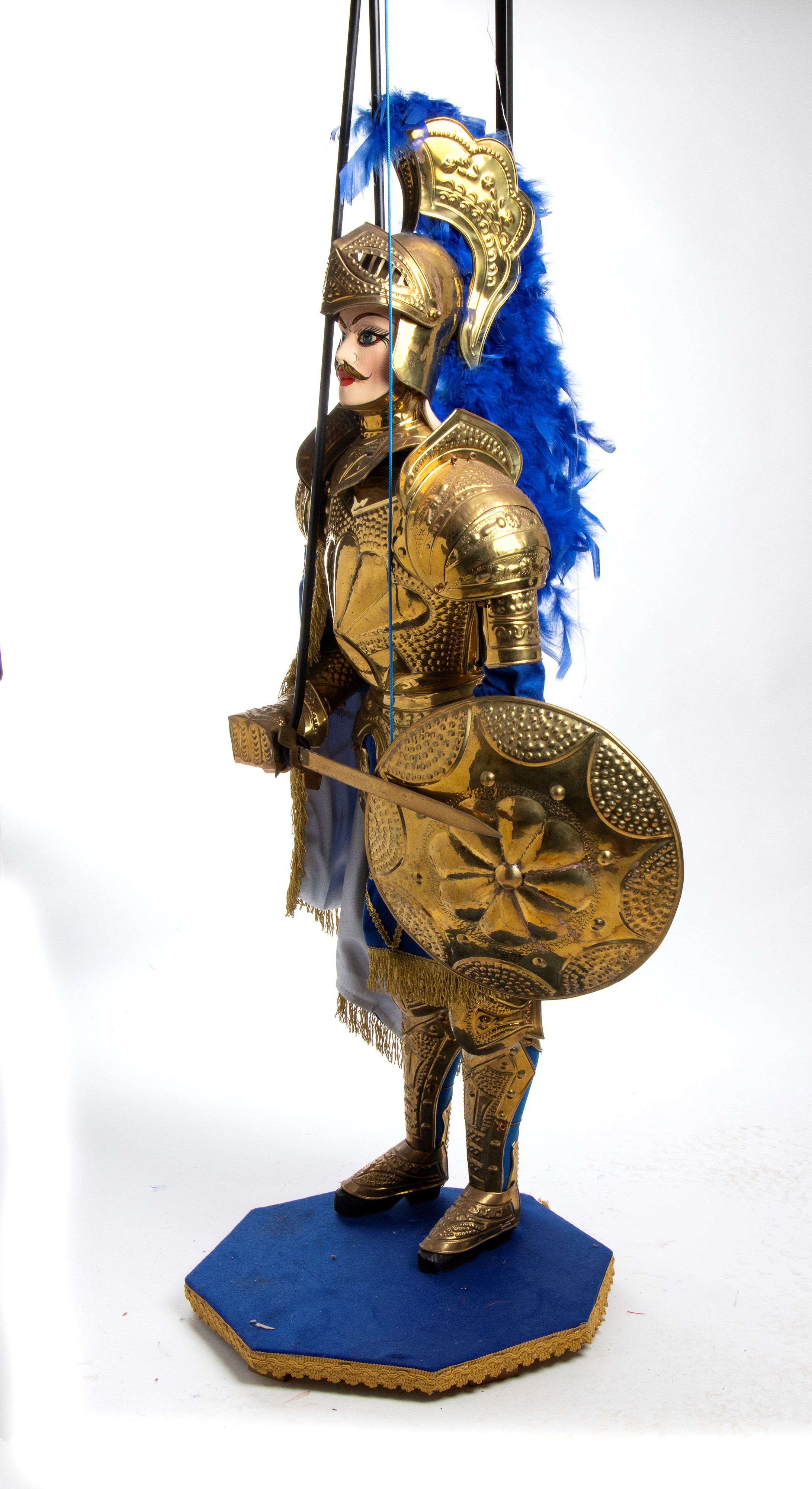 Collezione Lombardo - Pupi siciliani - Paladino della storia della Chanson de Roland