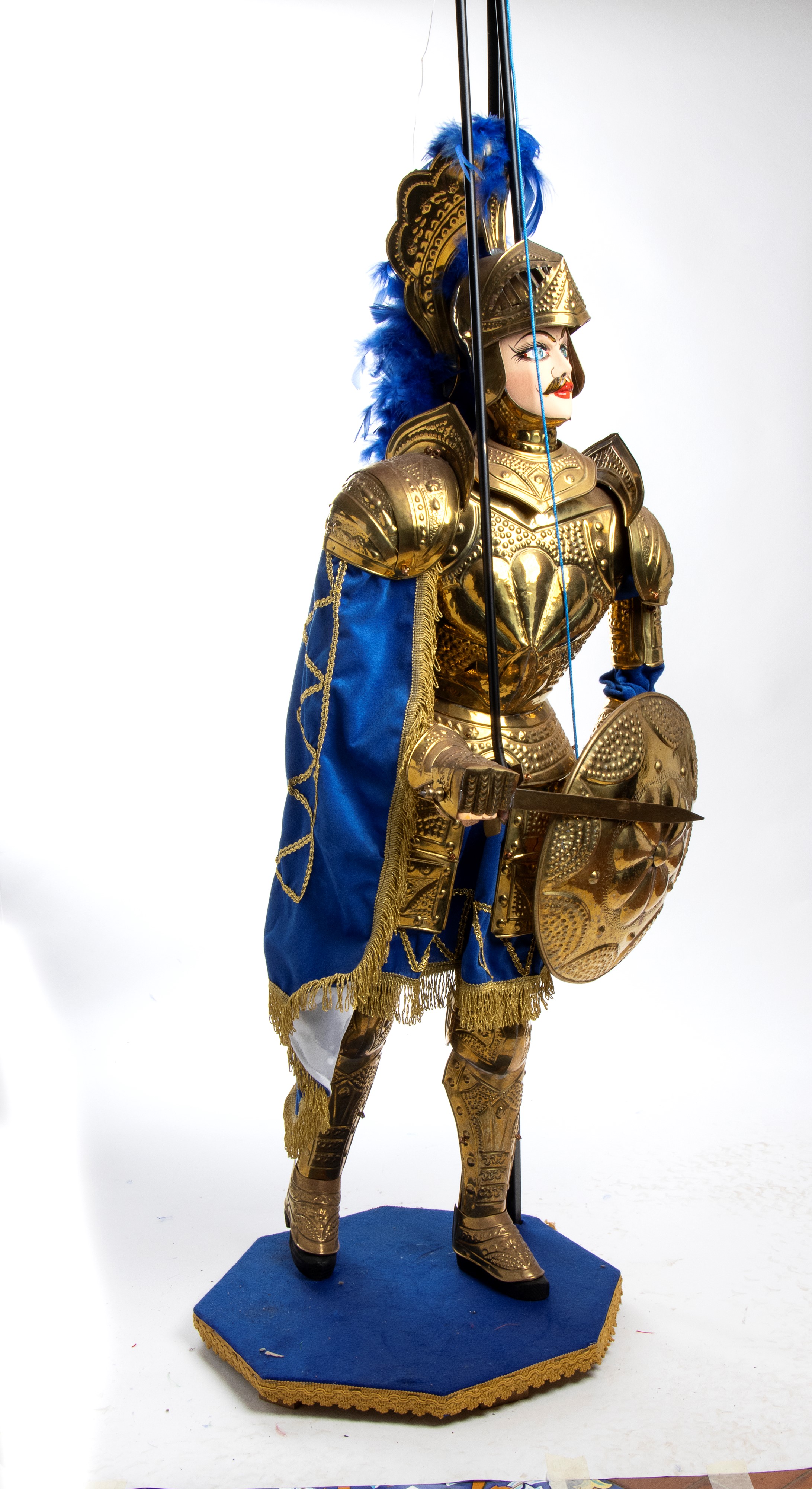 Collezione Lombardo - Pupi siciliani - Paladino della storia della Chanson de Roland