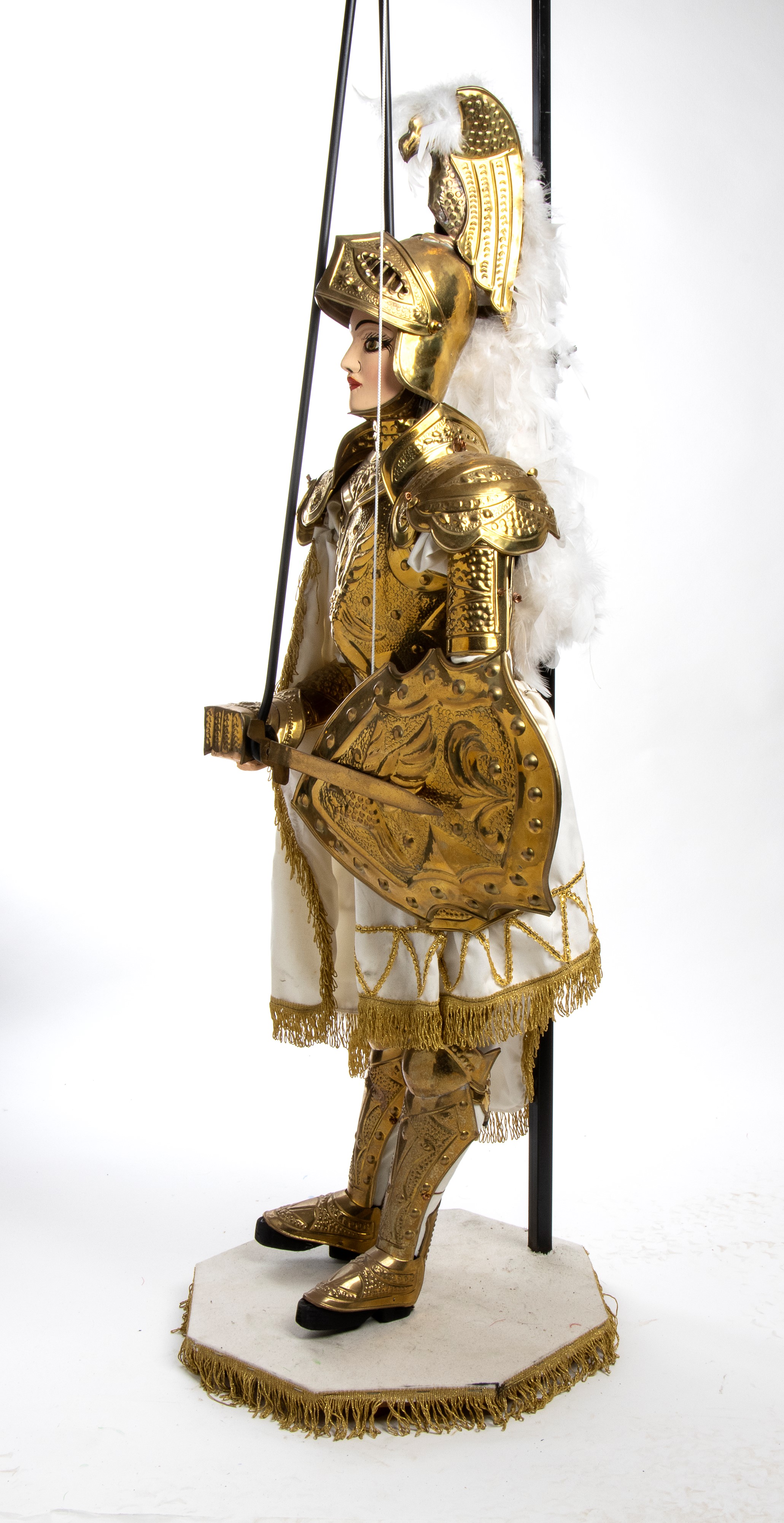 Collezione Lombardo - Pupi siciliani - Paladino della storia della Chanson de Roland