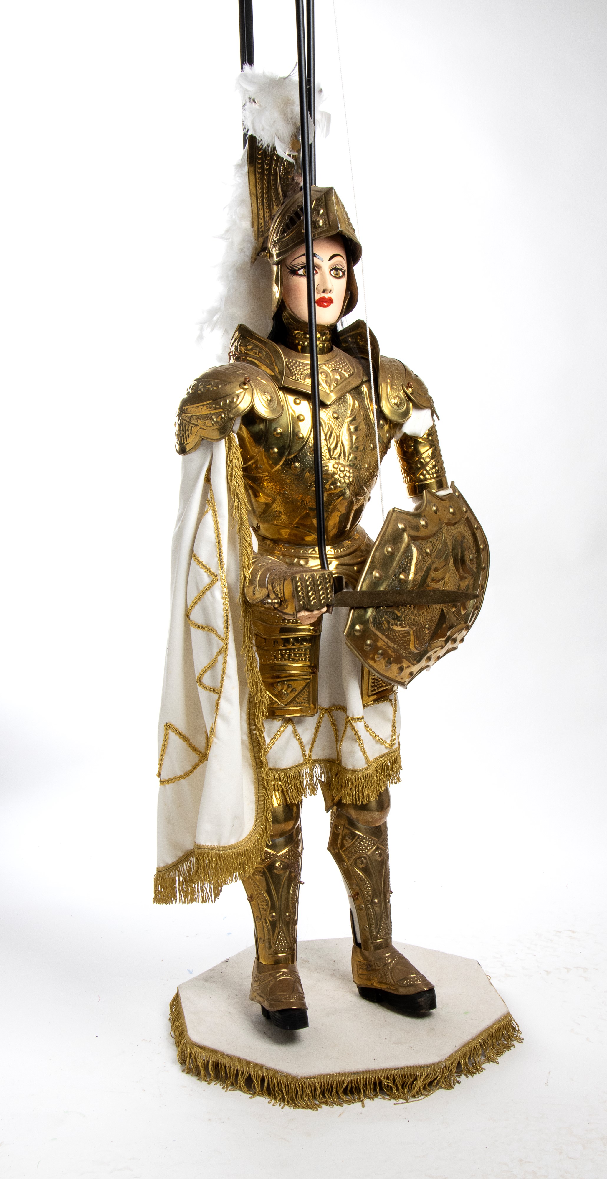 Collezione Lombardo - Pupi siciliani - Paladino della storia della Chanson de Roland