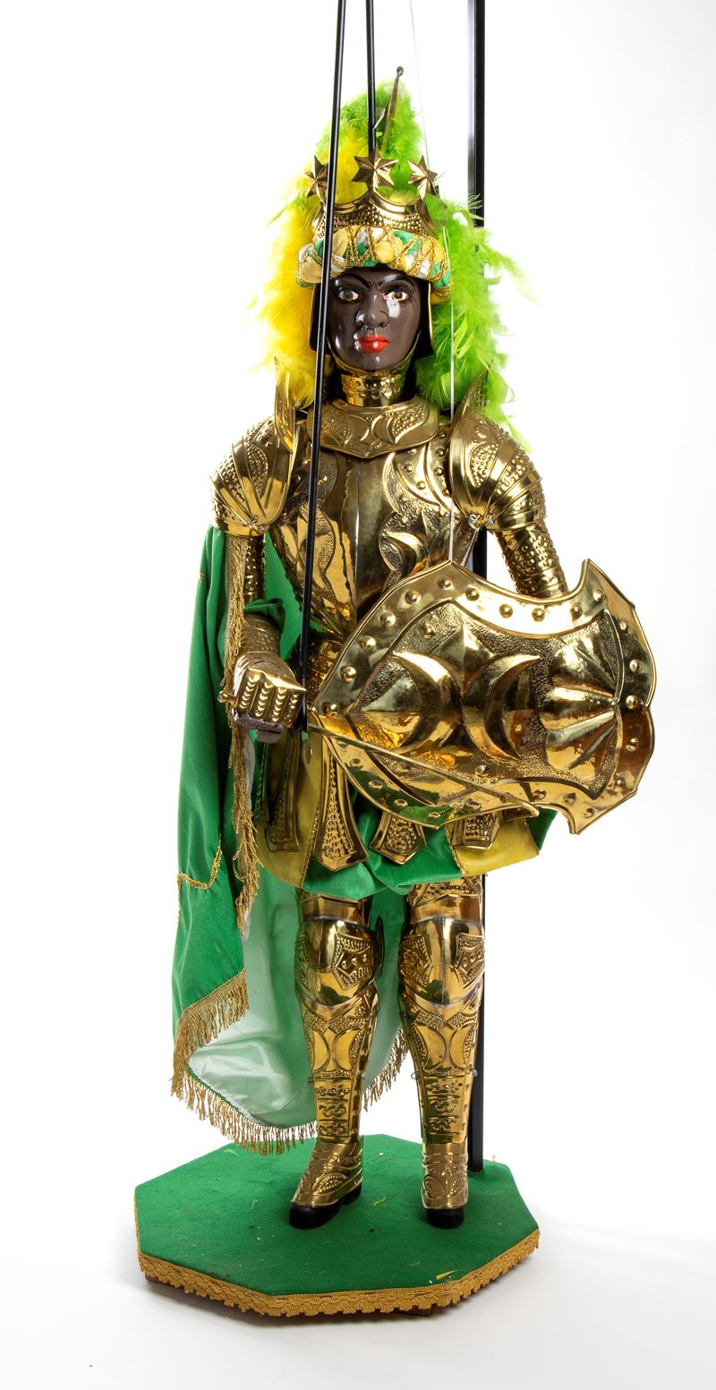 Collezione Lombardo - Pupi siciliani - Paladino della storia della Chanson de Roland