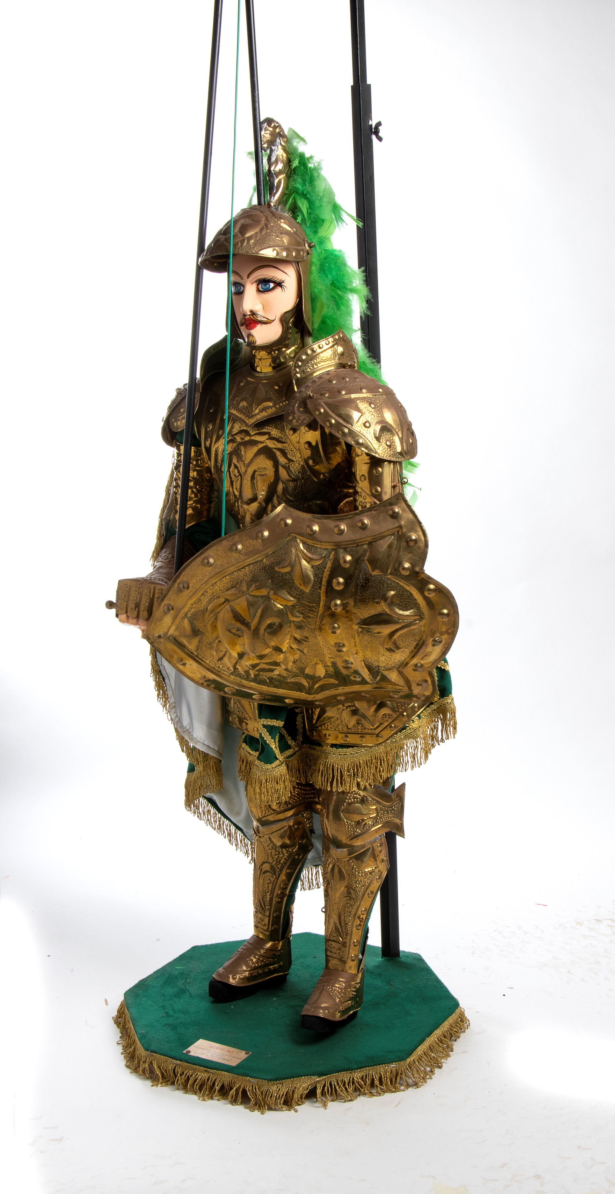 Collezione Lombardo - Pupi siciliani - Paladino della storia della Chanson de Roland