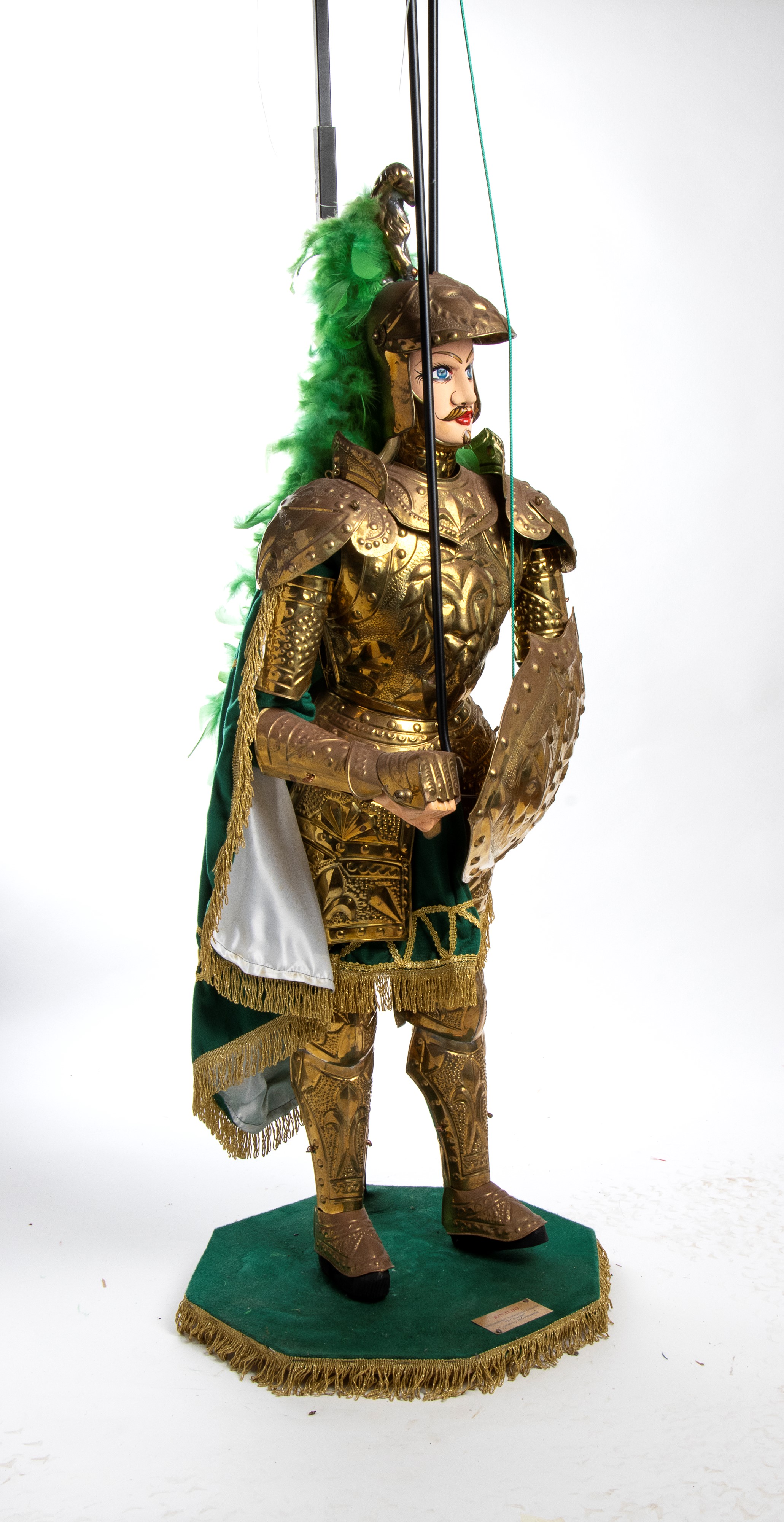 Collezione Lombardo - Pupi siciliani - Paladino della storia della Chanson de Roland