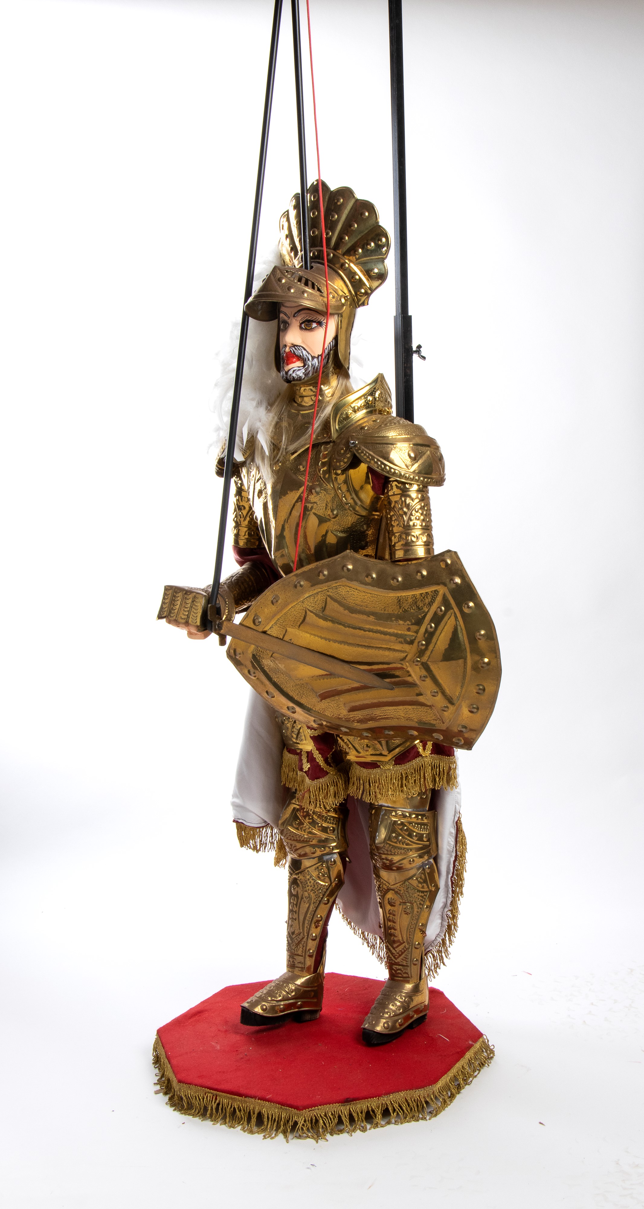 Collezione Lombardo - Pupi siciliani - Paladino della storia della Chanson de Roland