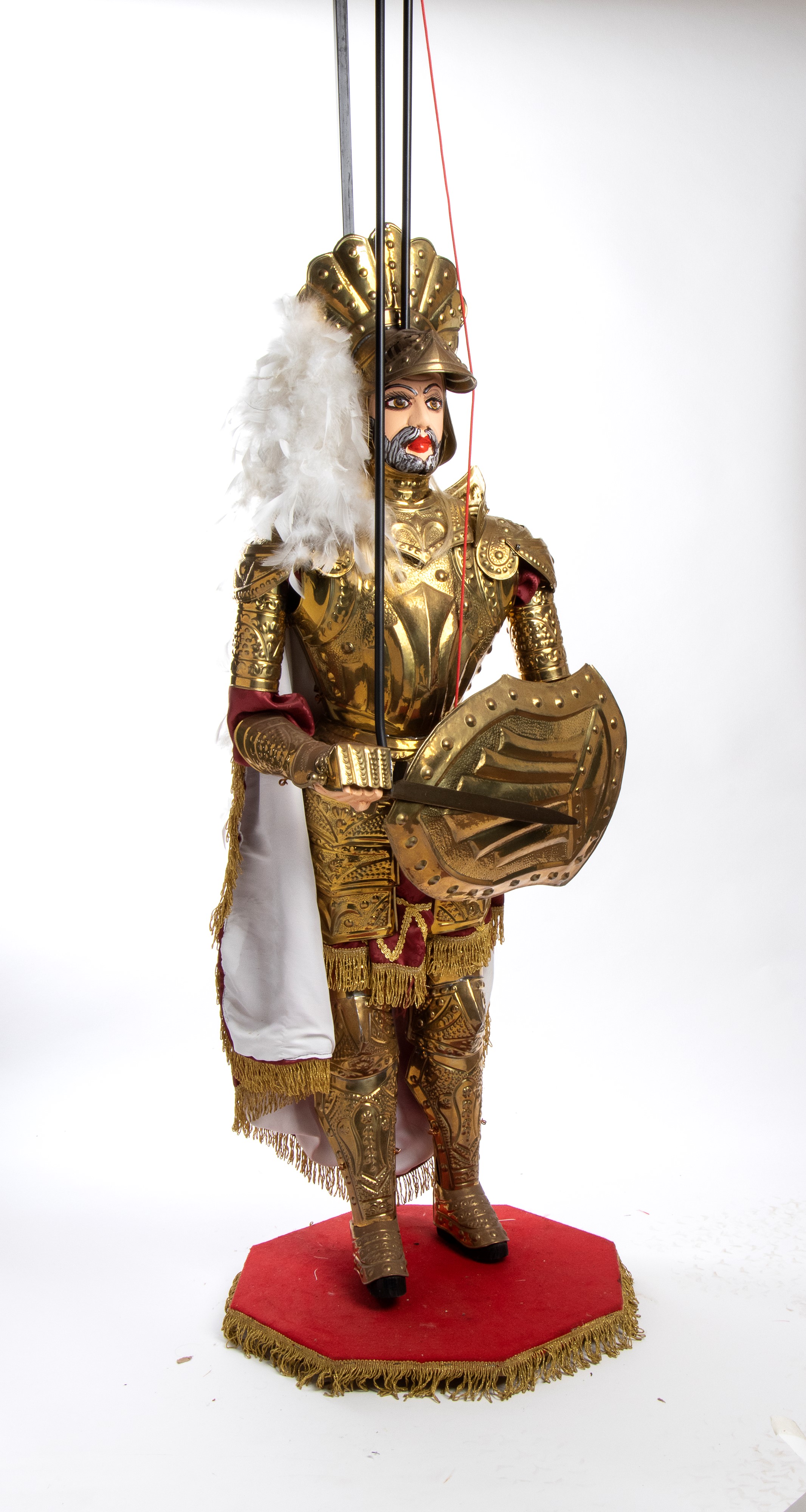 Collezione Lombardo - Pupi siciliani - Paladino della storia della Chanson de Roland