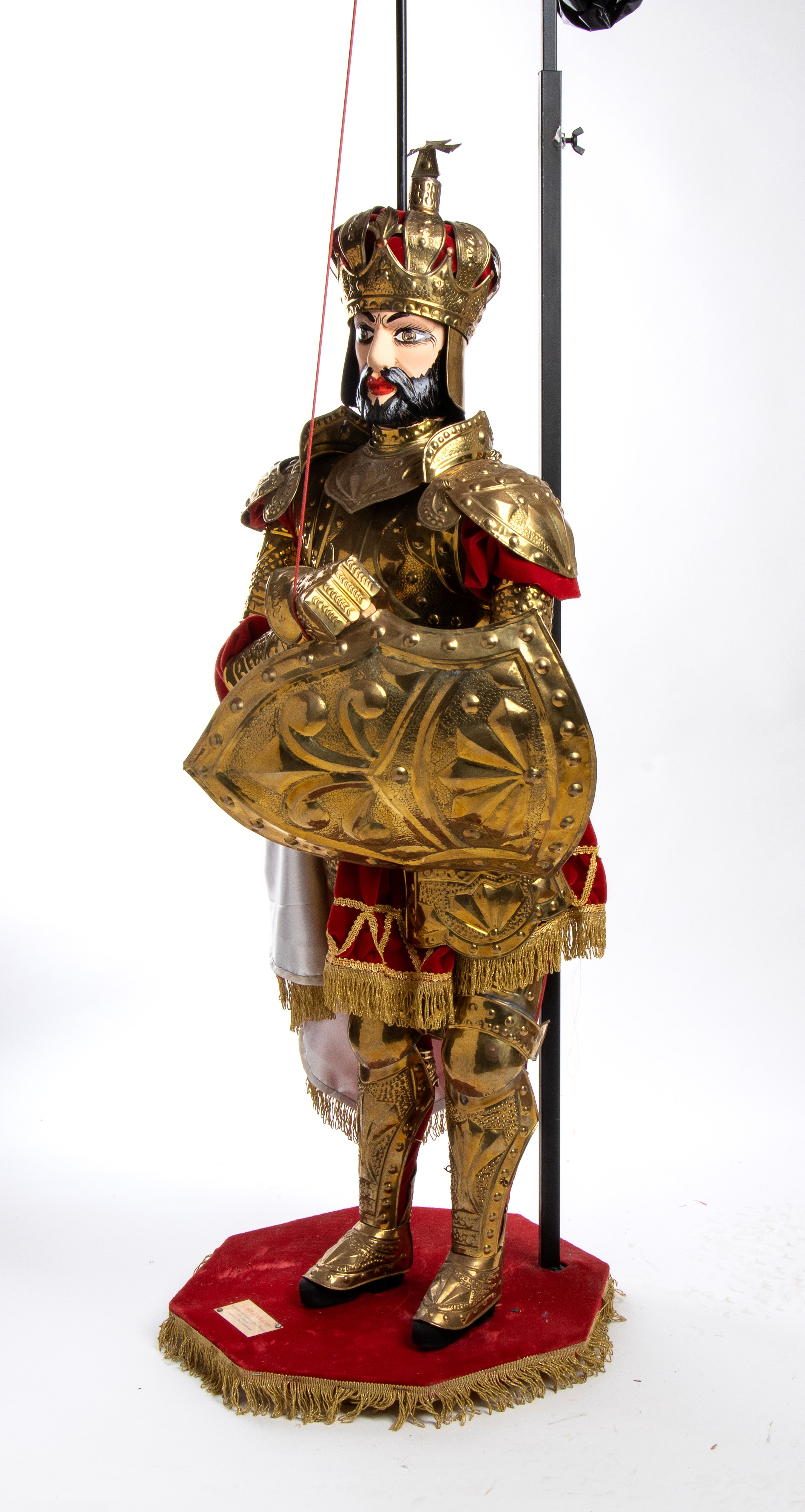 Collezione Lombardo - Pupi siciliani - Paladino della storia della Chanson de Roland