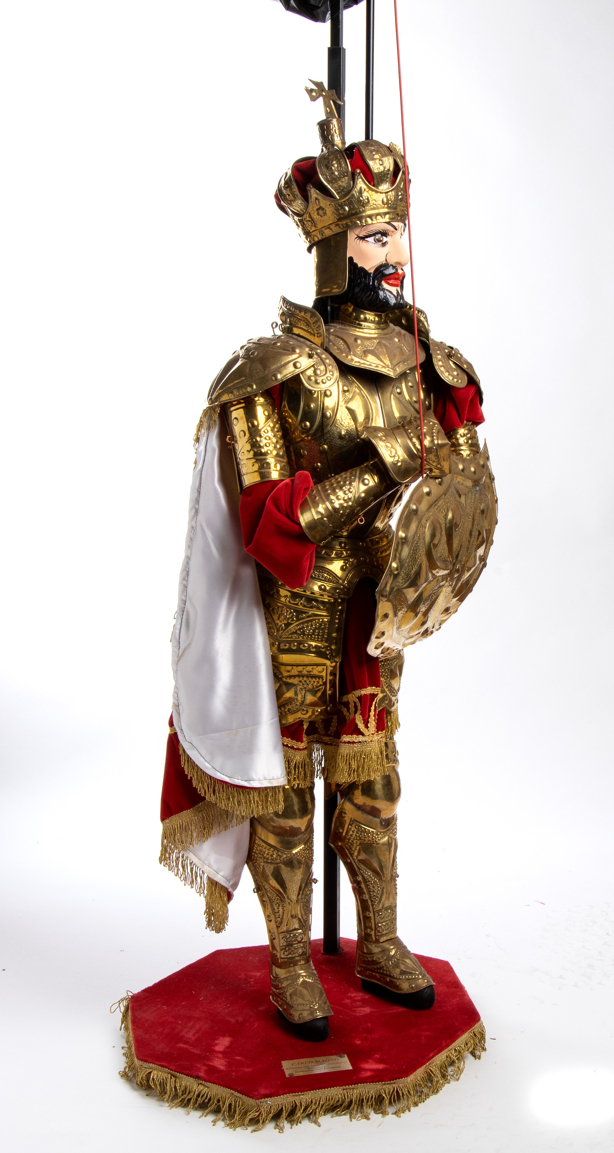 Collezione Lombardo - Pupi siciliani - Paladino della storia della Chanson de Roland