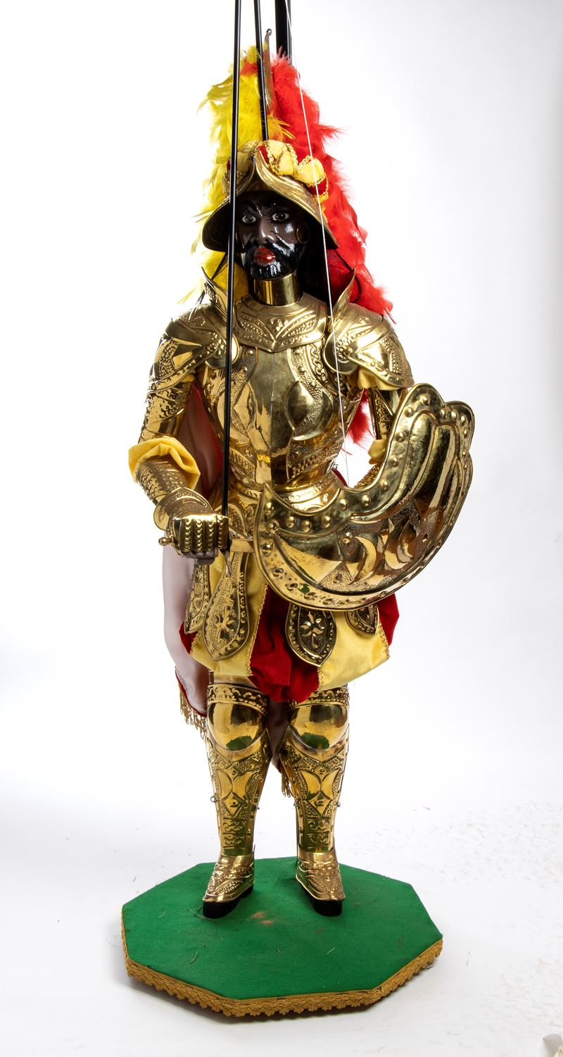 Collezione Lombardo - Pupi siciliani - Paladino della storia della Chanson de Roland