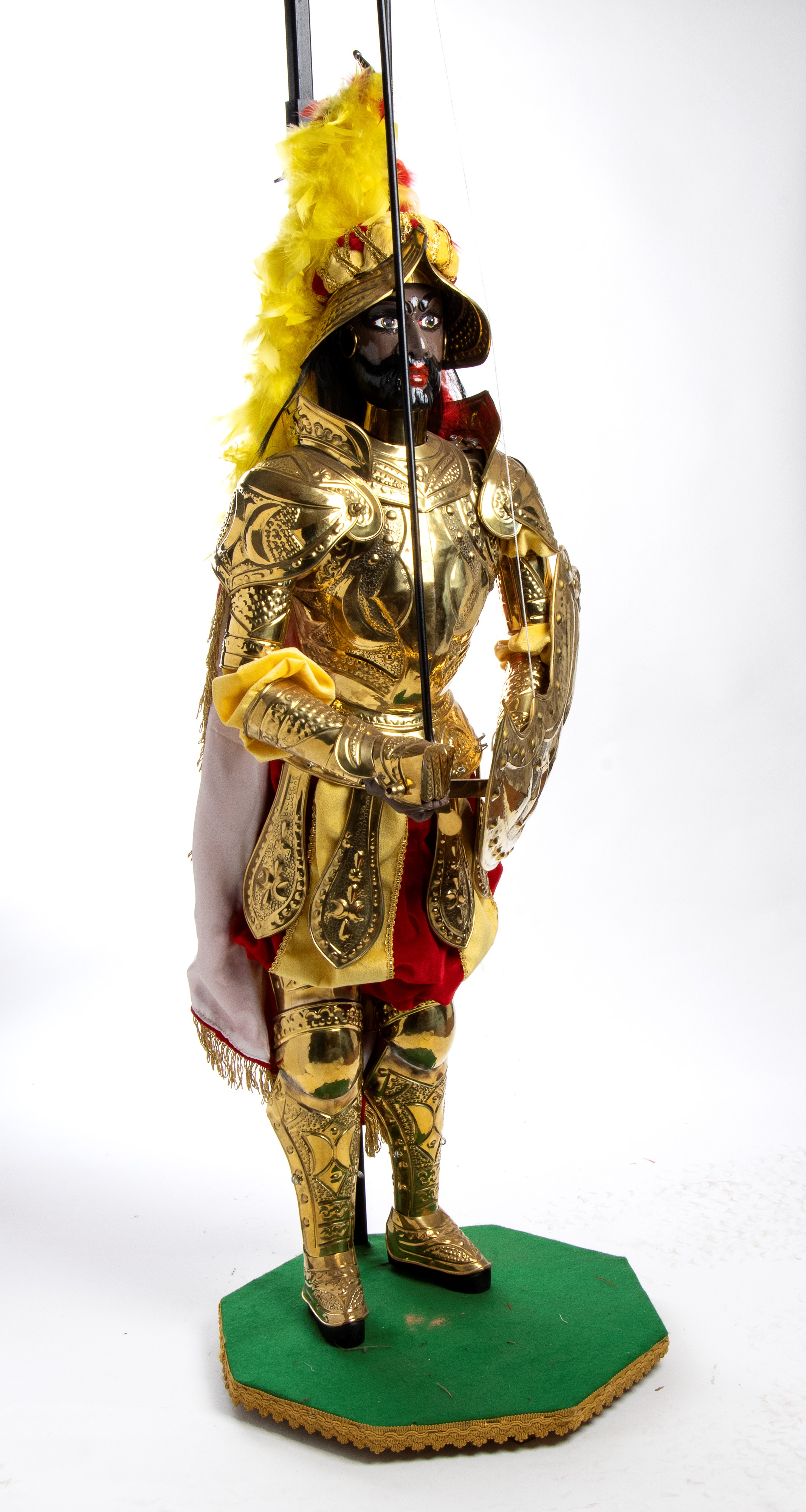 Collezione Lombardo - Pupi siciliani - Paladino della storia della Chanson de Roland