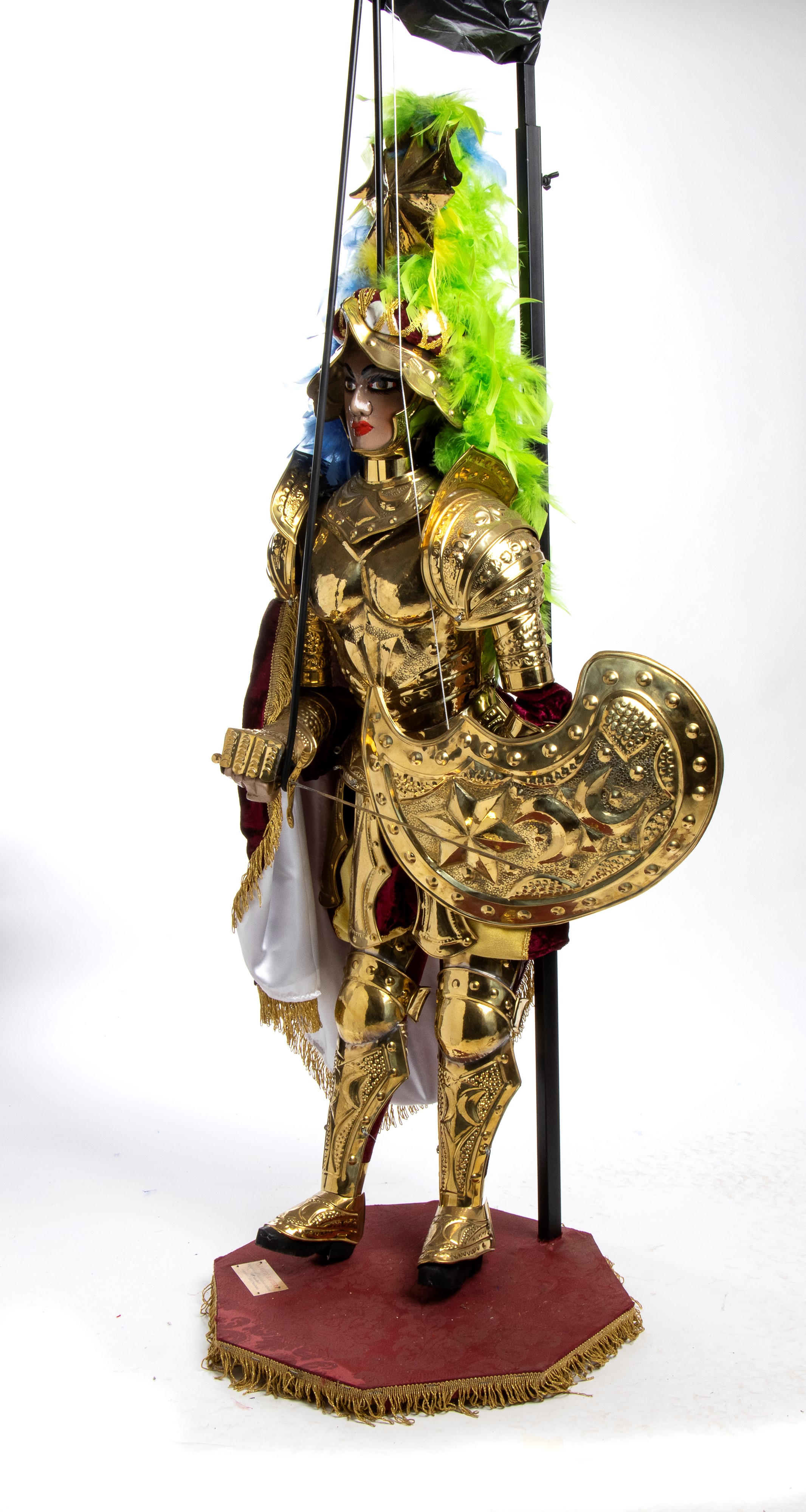 Collezione Lombardo - Pupi siciliani - Paladino della storia della Chanson de Roland