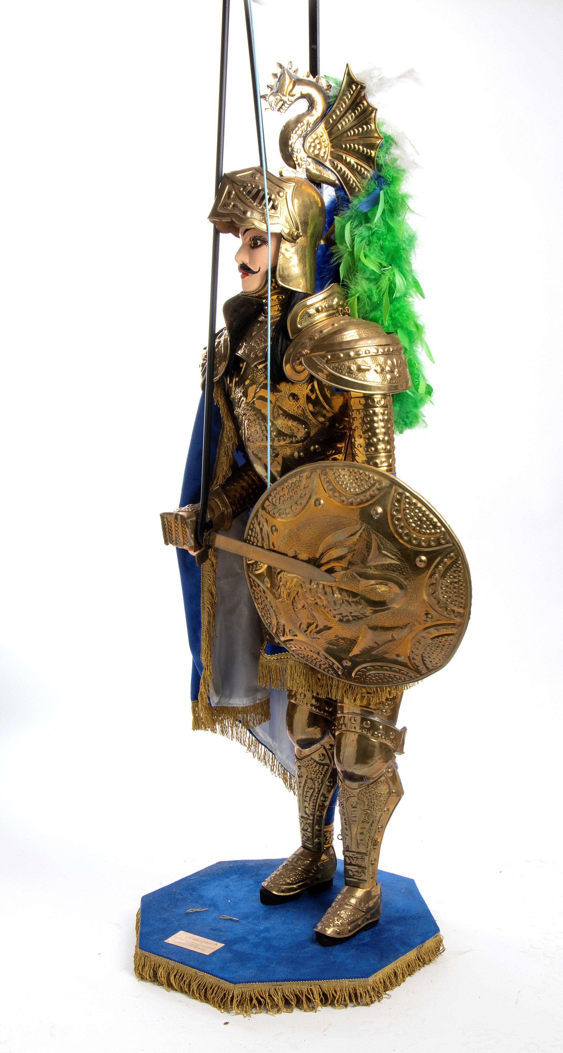 Collezione Lombardo - Pupi siciliani - Paladino della storia della Chanson de Roland