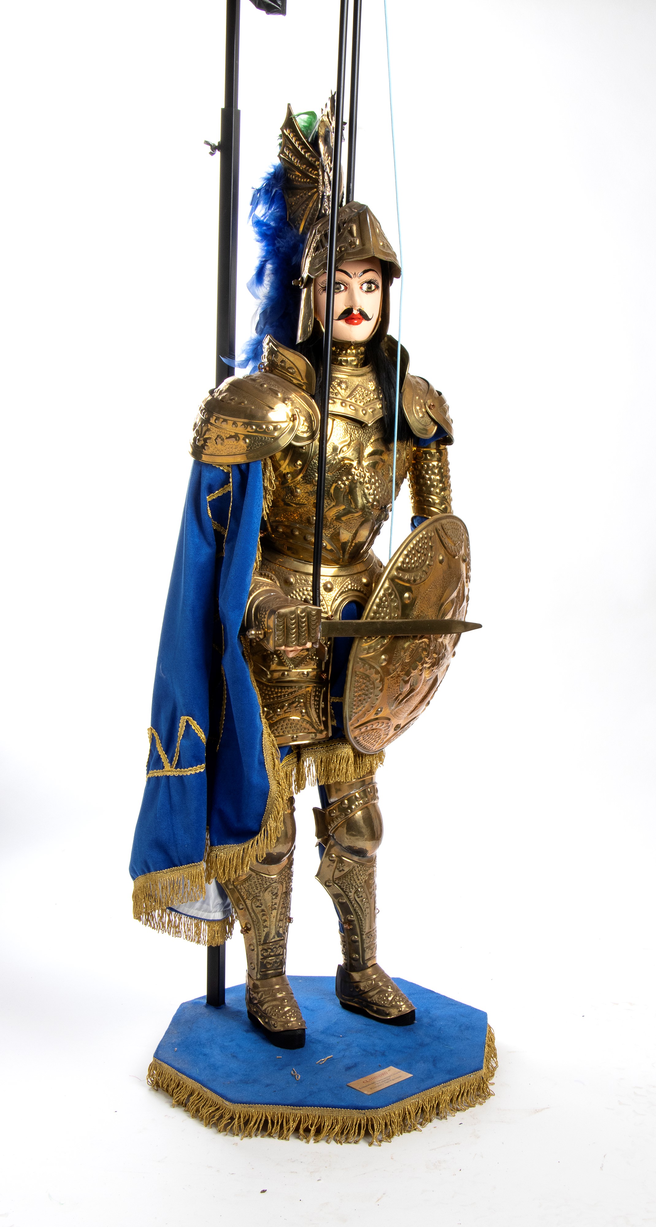 Collezione Lombardo - Pupi siciliani - Paladino della storia della Chanson de Roland