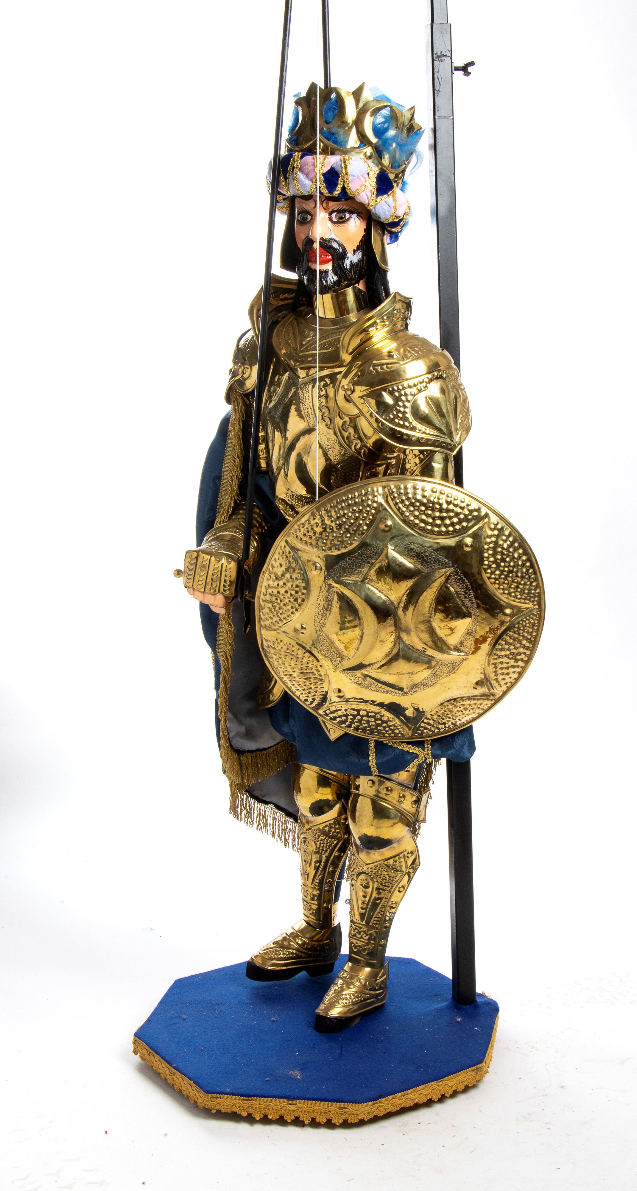 Collezione Lombardo - Pupi siciliani - Paladino della storia della Chanson de Roland