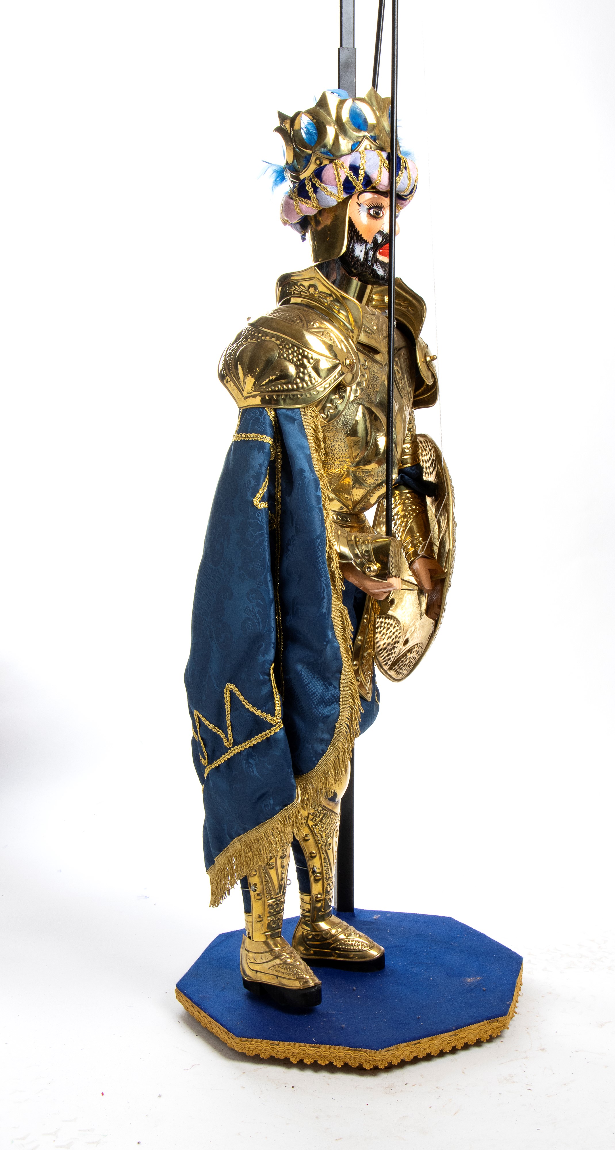 Collezione Lombardo - Pupi siciliani - Paladino della storia della Chanson de Roland