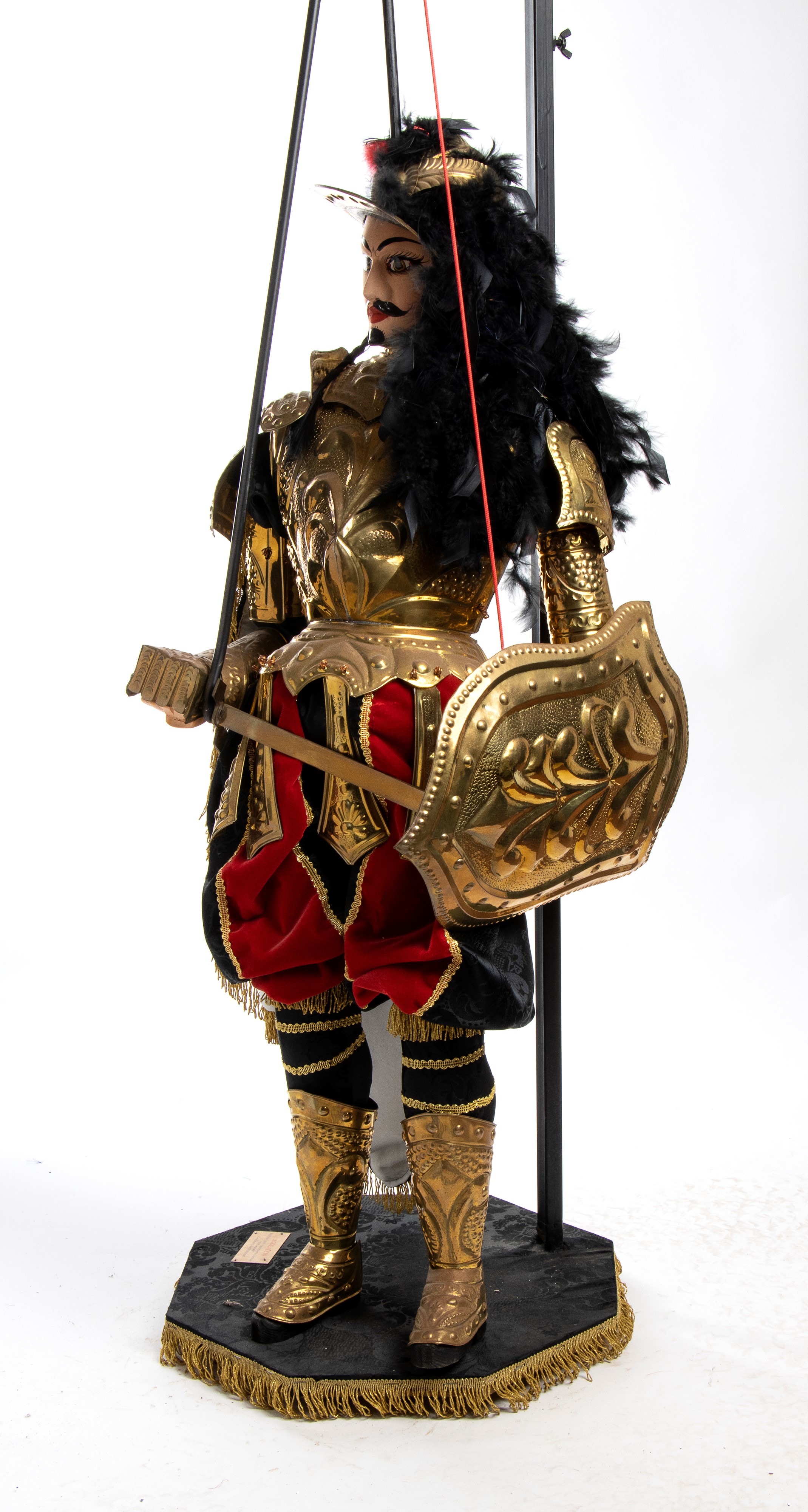 Collezione Lombardo - Pupi siciliani - Paladino della storia della Chanson de Roland