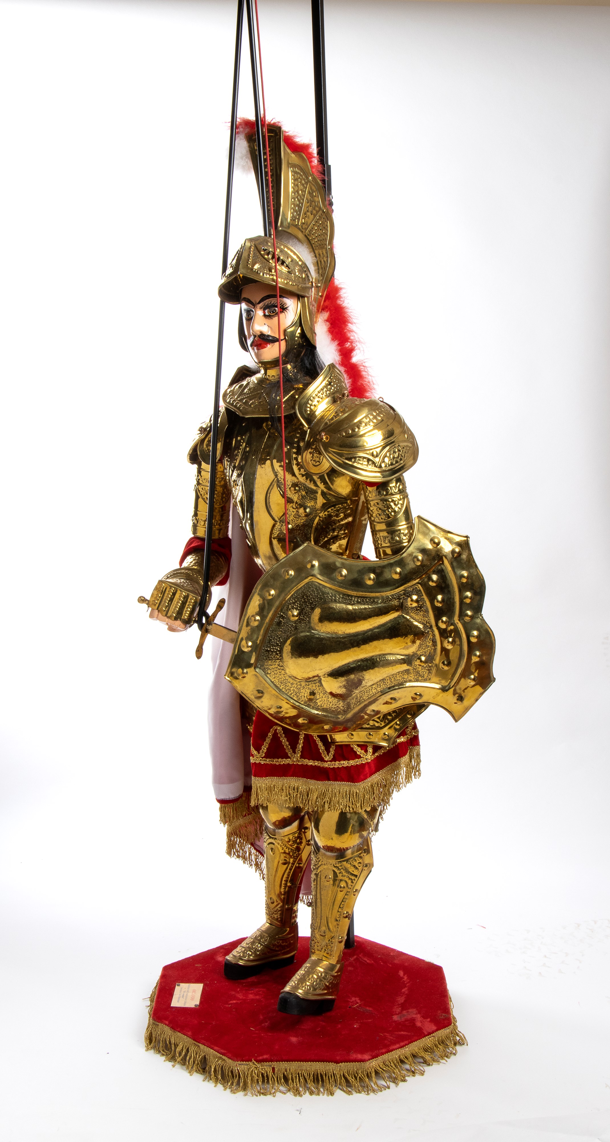 Collezione Lombardo - Pupi siciliani - Paladino della storia della Chanson de Roland