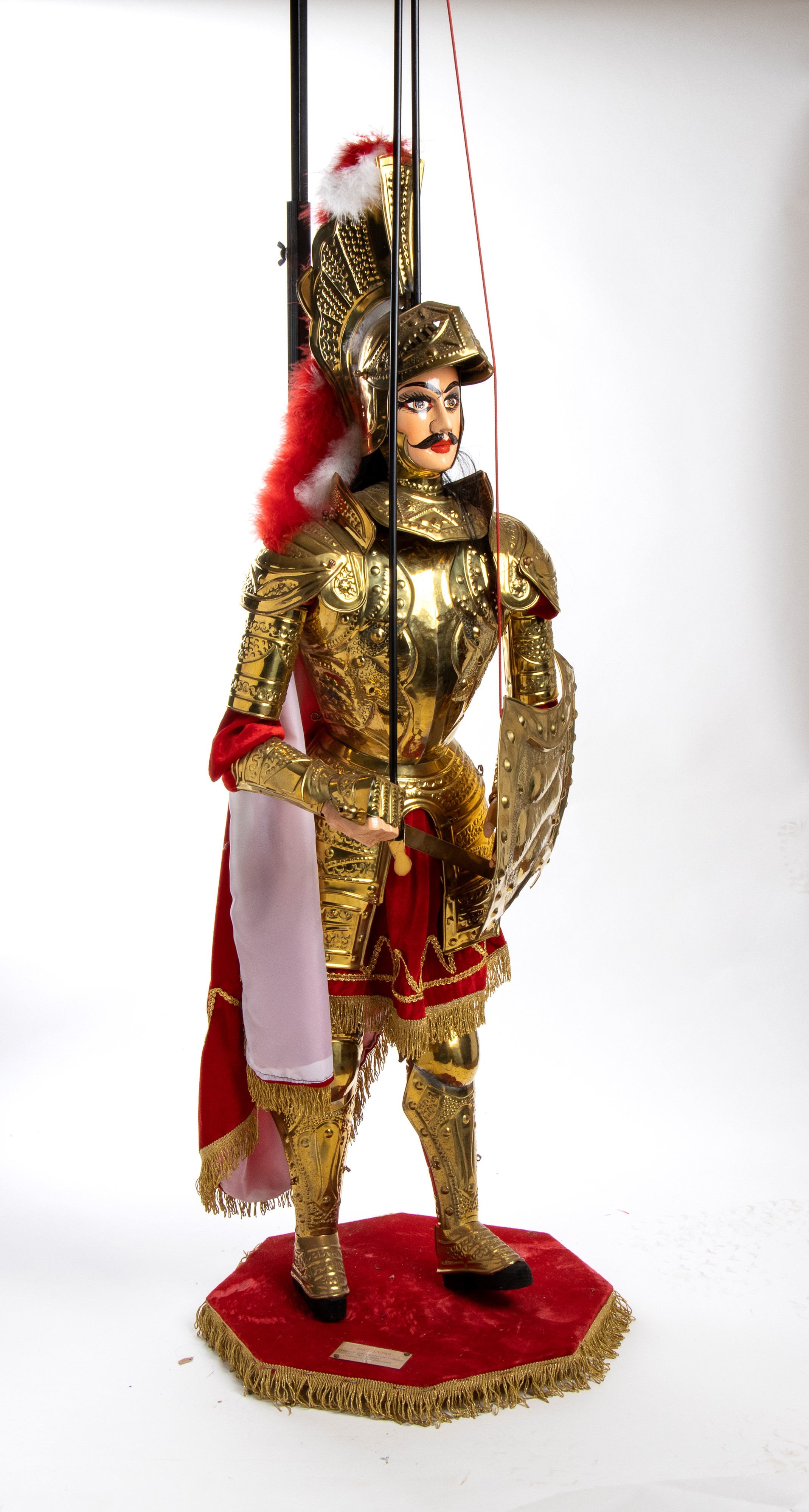 Collezione Lombardo - Pupi siciliani - Paladino della storia della Chanson de Roland