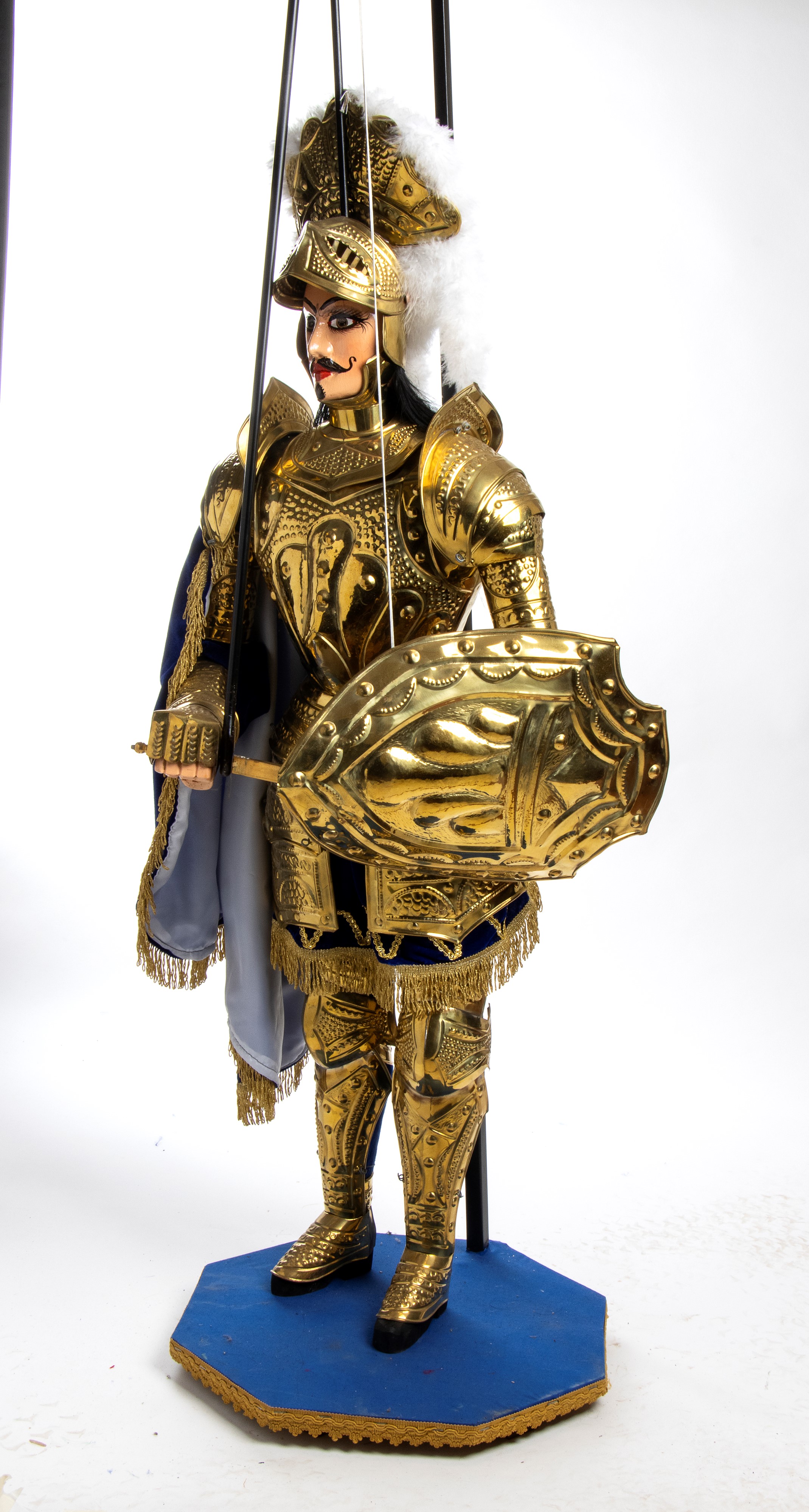 Collezione Lombardo - Pupi siciliani - Paladino della storia della Chanson de Roland