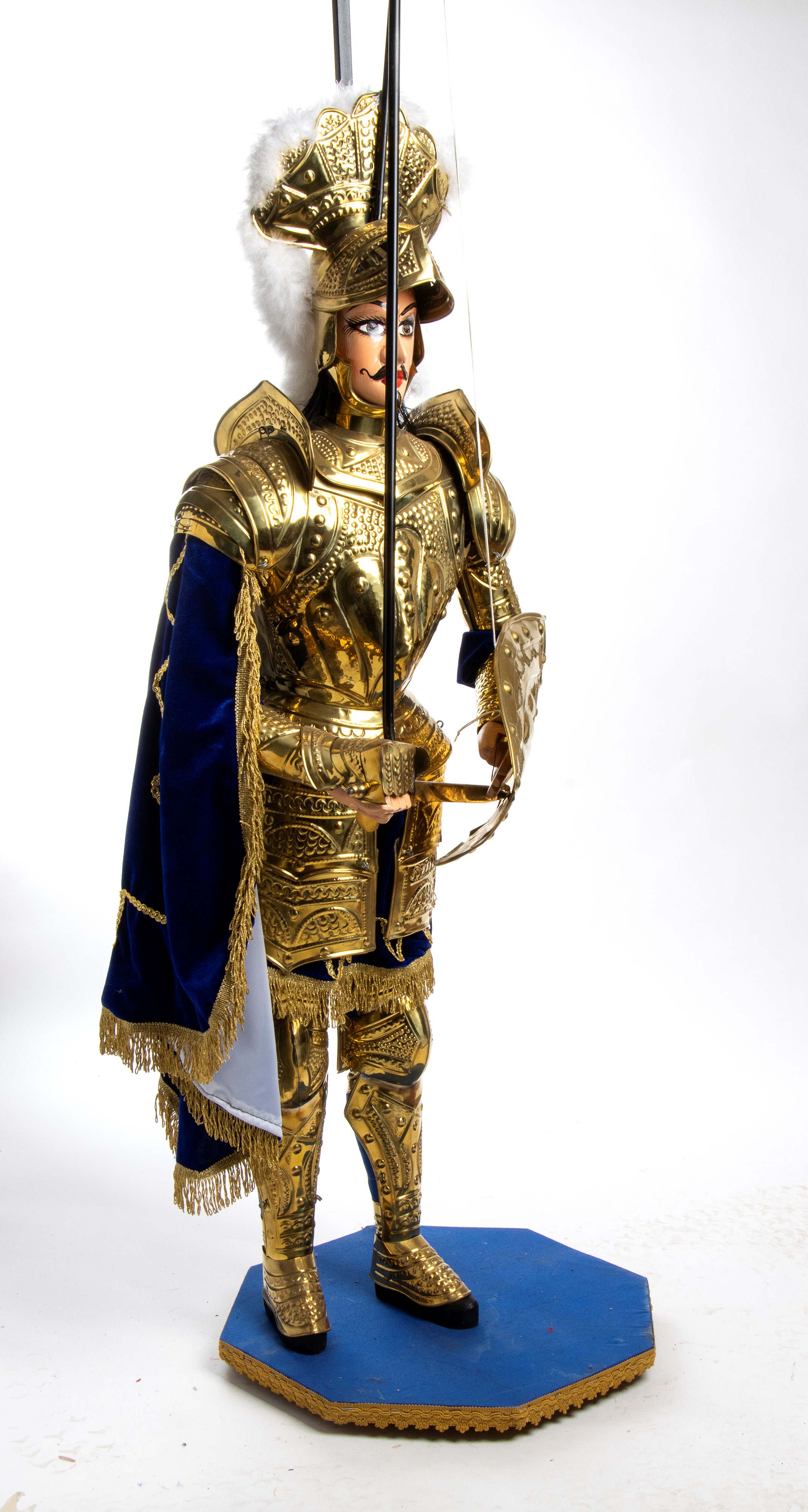 Collezione Lombardo - Pupi siciliani - Paladino della storia della Chanson de Roland