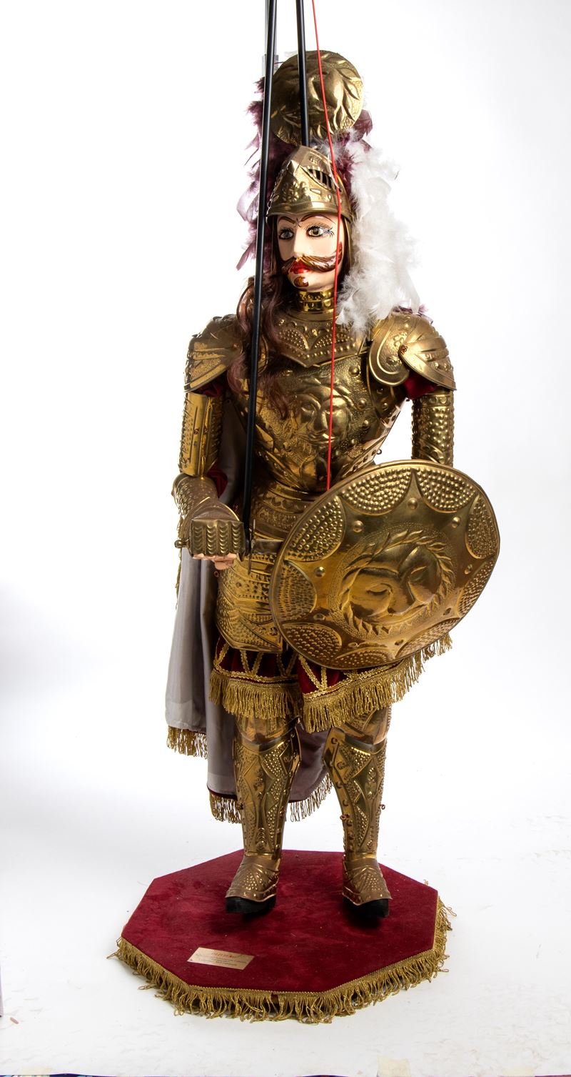 Collezione Lombardo - Pupi siciliani - Paladino della storia della Chanson de Roland