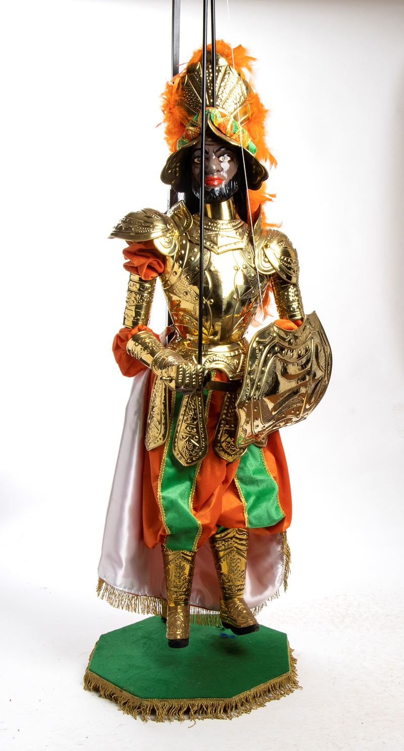 Collezione Lombardo - Pupi siciliani - Paladino della storia della Chanson de Roland