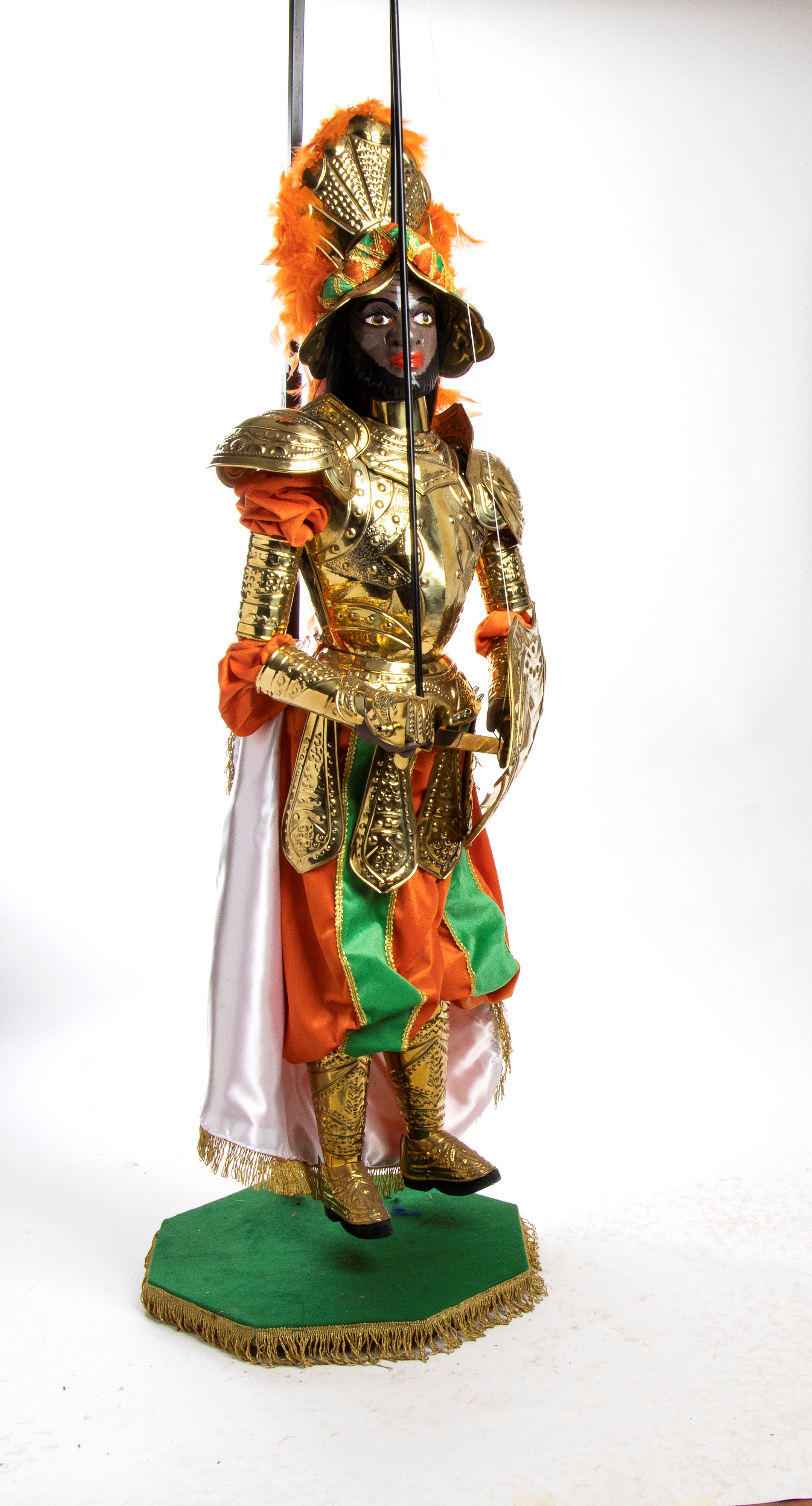 Collezione Lombardo - Pupi siciliani - Paladino della storia della Chanson de Roland