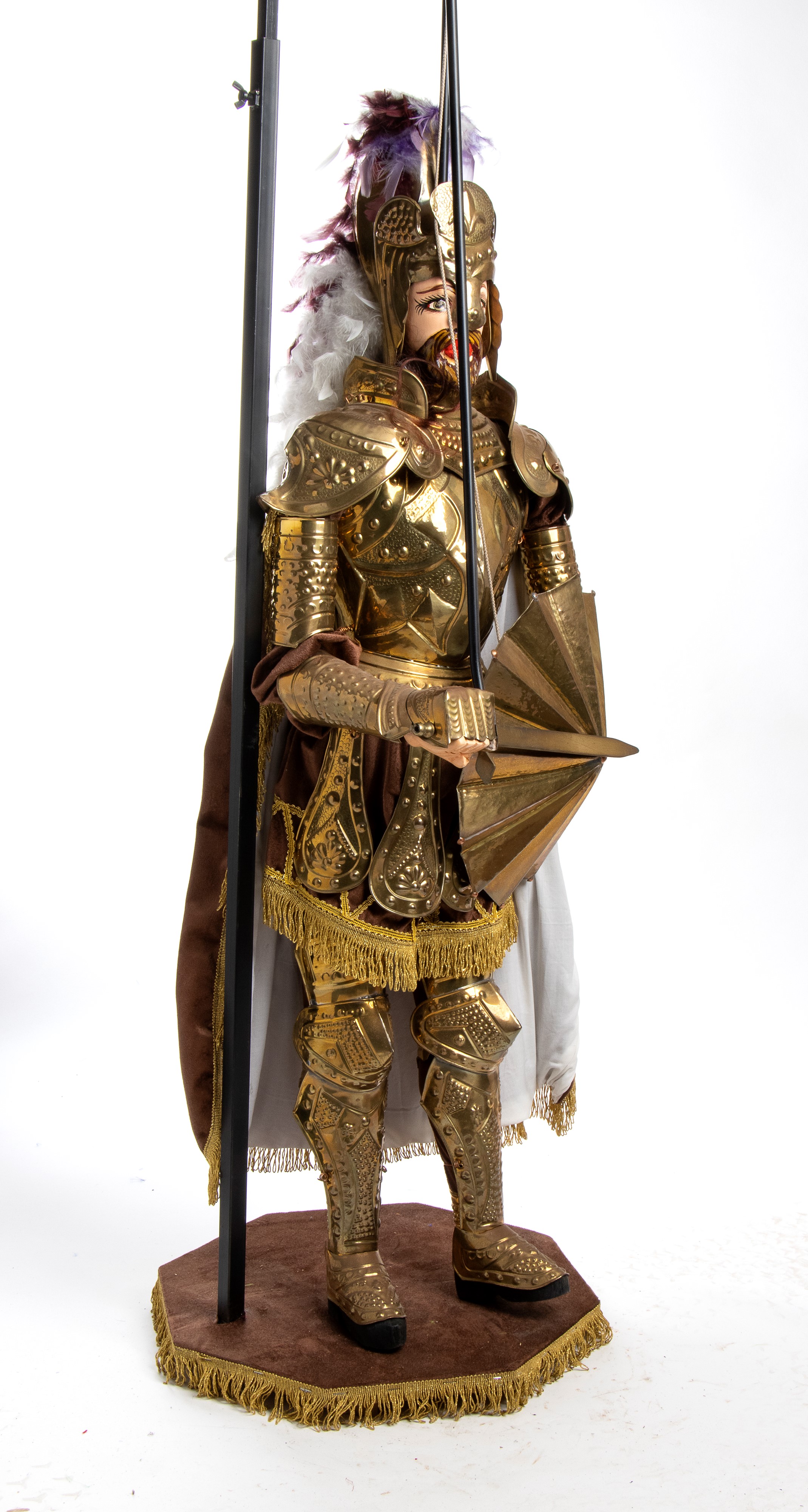 Collezione Lombardo - Pupi siciliani - Paladino della storia della Chanson de Roland