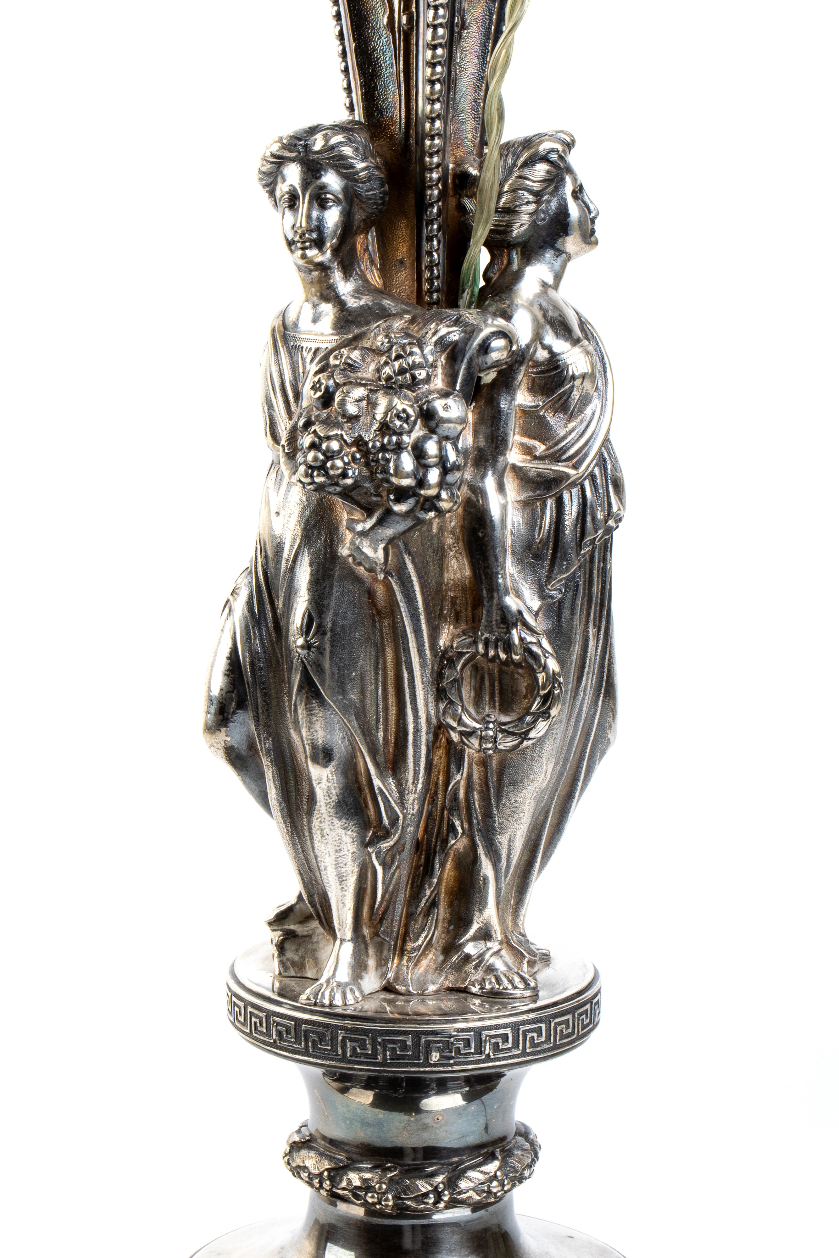 James Dixon & Sons - Lampada Inglese in Metallo Argentato