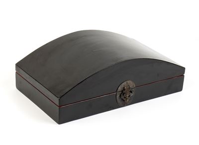 Scatola con Coperchio in Legno Laccato